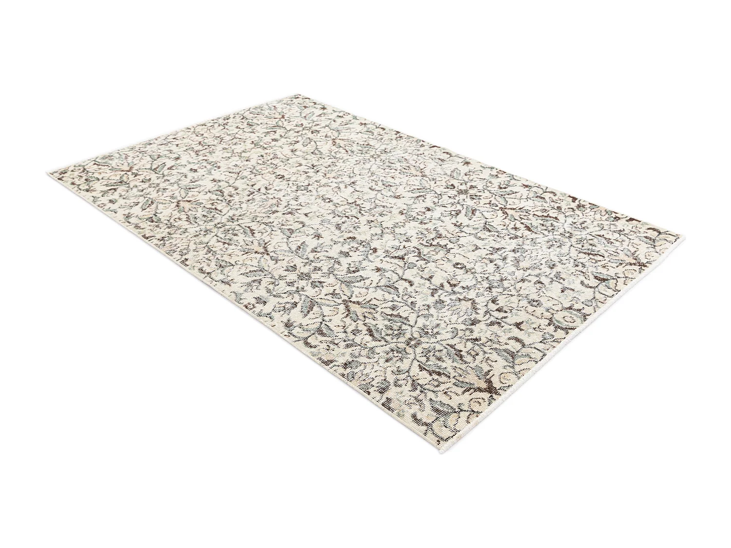 Tapis de laine 117x208 beige Ultra Vintage