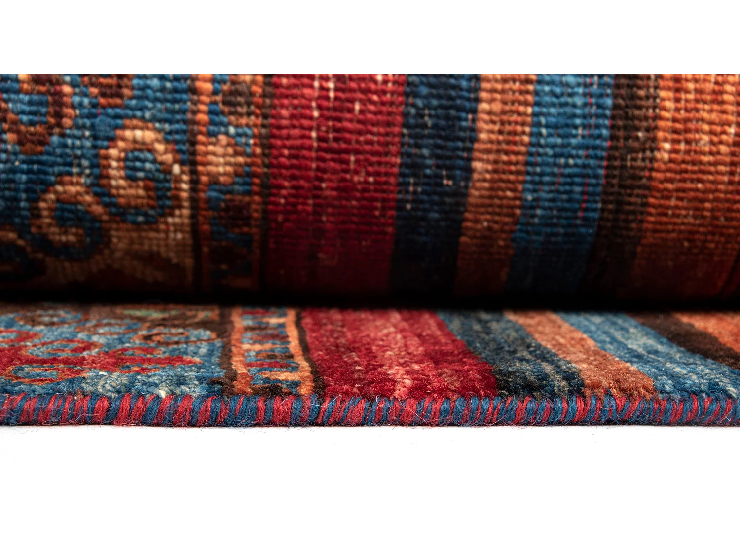 Wollteppich 173x243 Rot Torkman