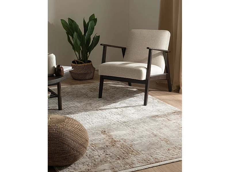 Tapijt 275x185 Beige Davos Magic