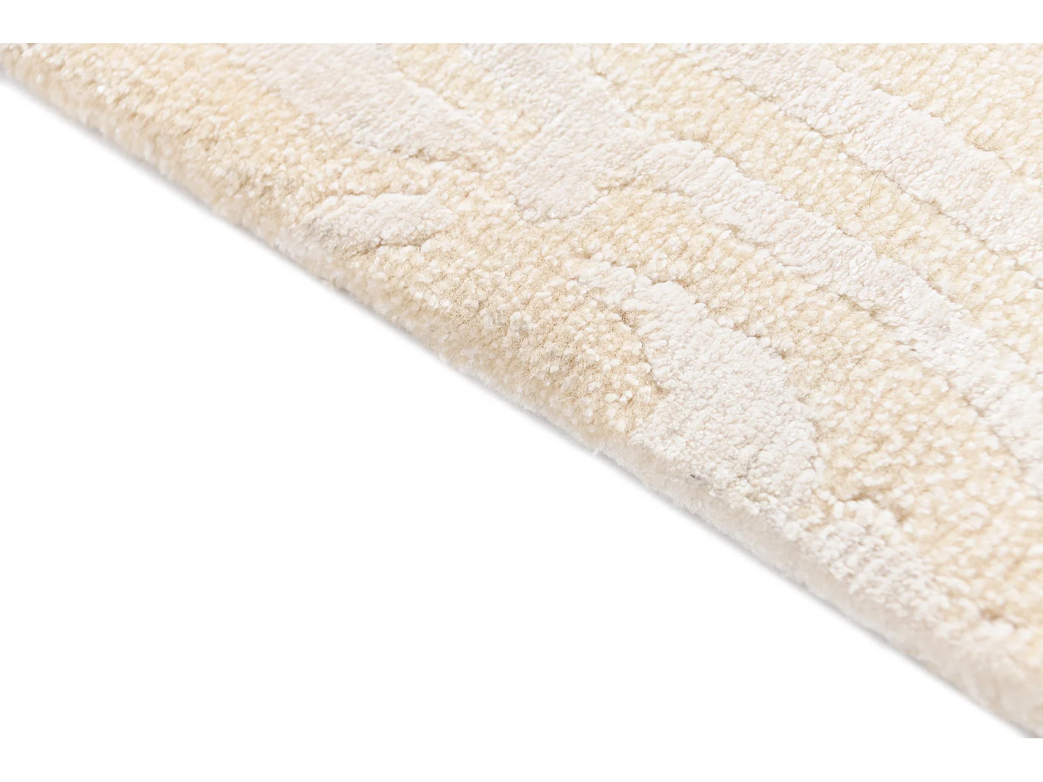 Tapis de couloir en laine 81x203 beige Darya