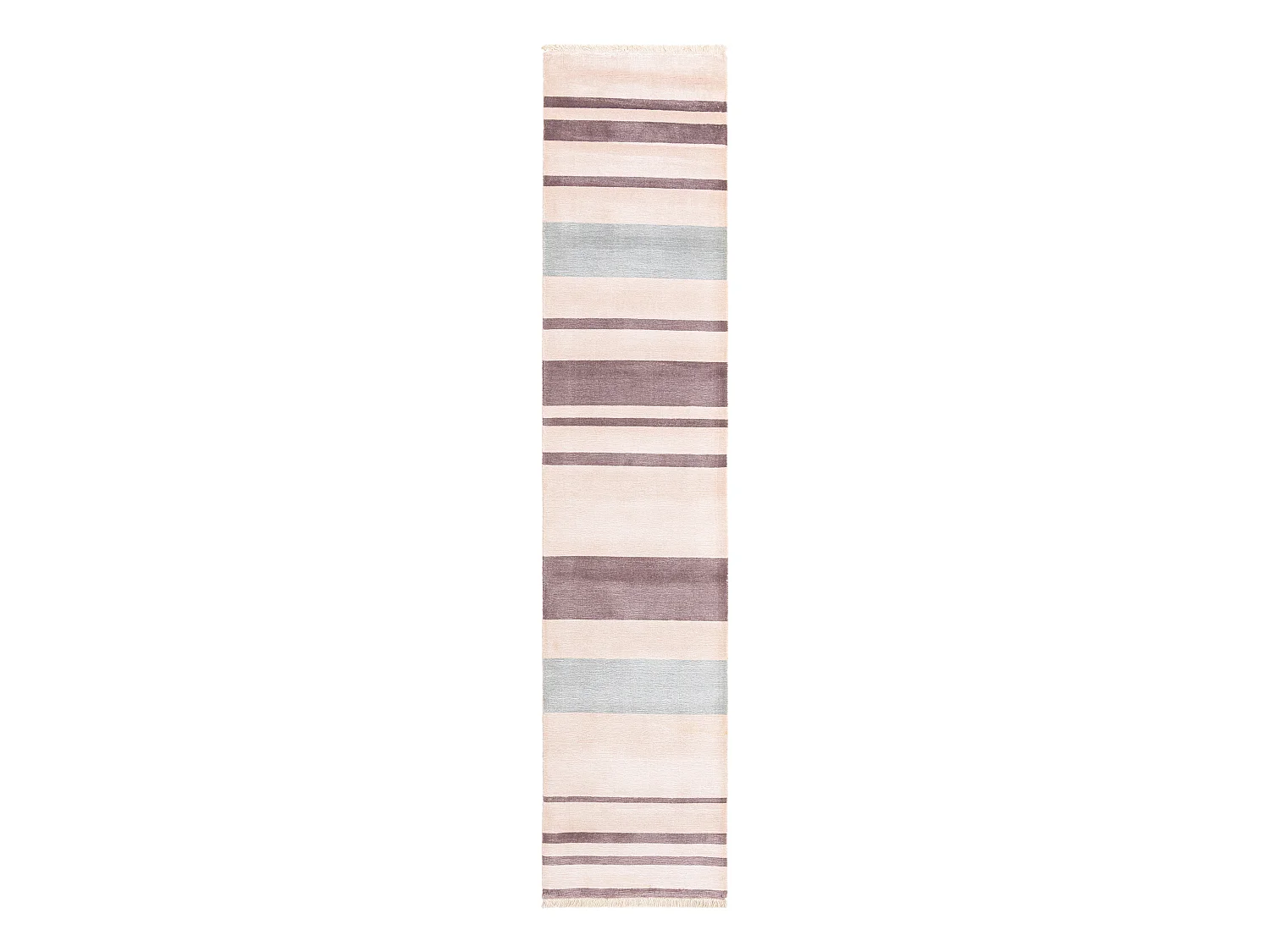 Tapis de couloir en laine 81x386 rose Darya