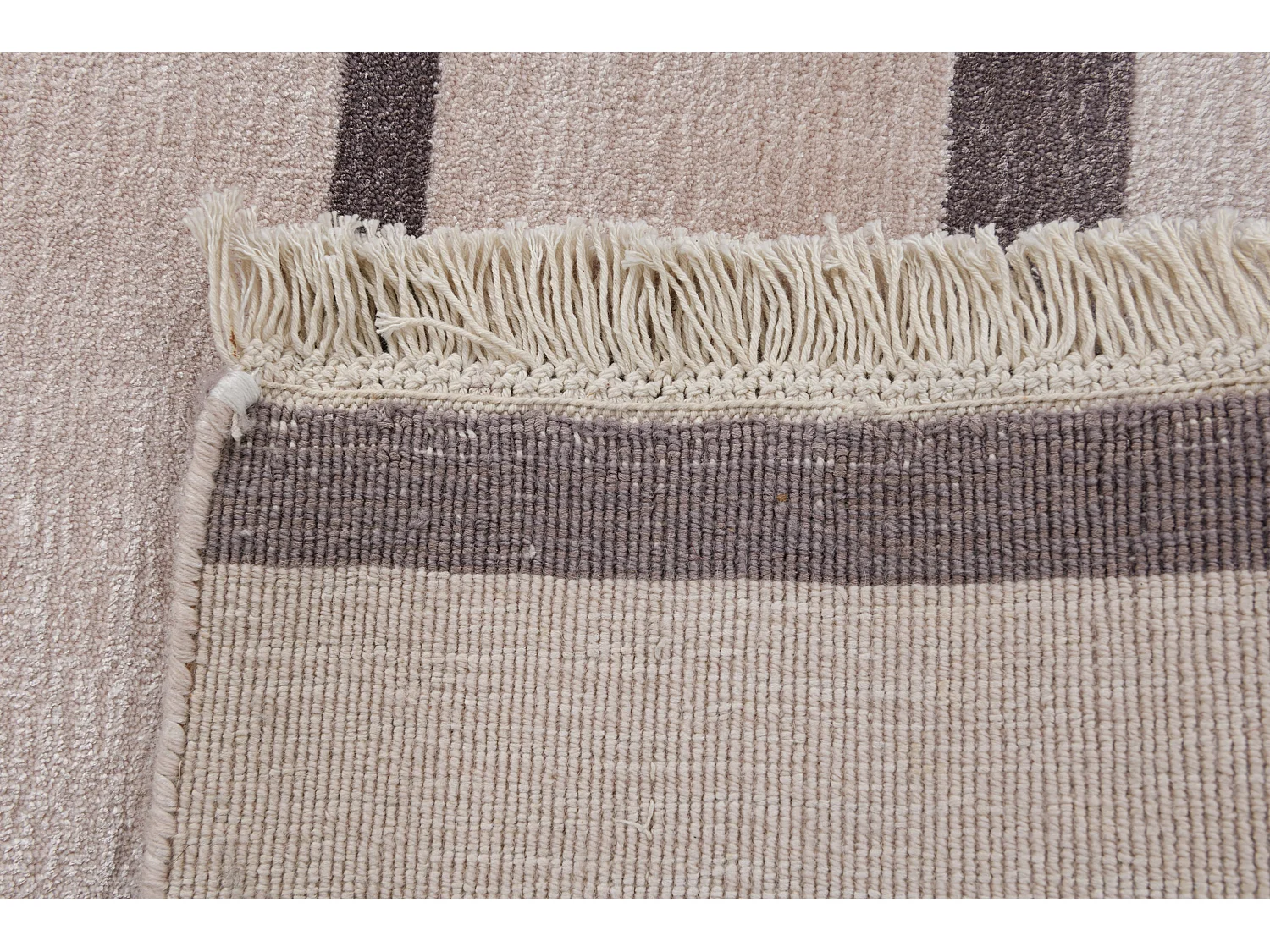 Tapis de couloir en laine 81x386 rose Darya