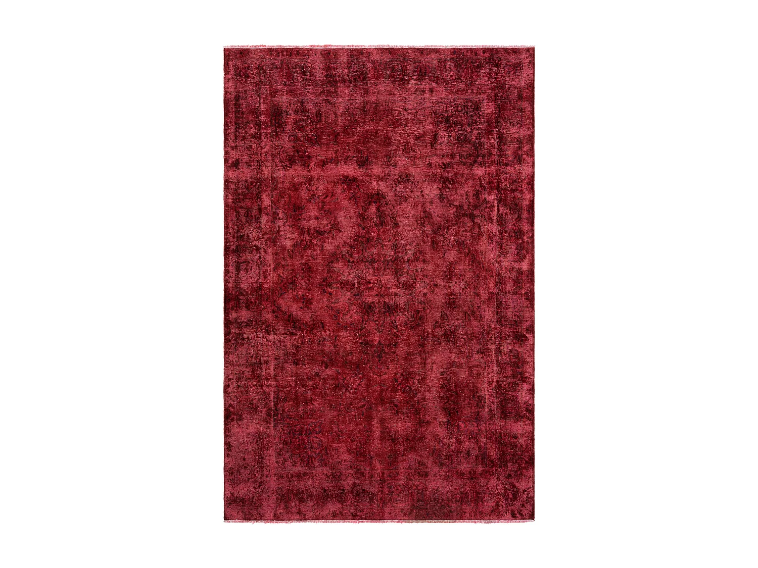 Wollteppich 192x287 Rot Vintage Royal