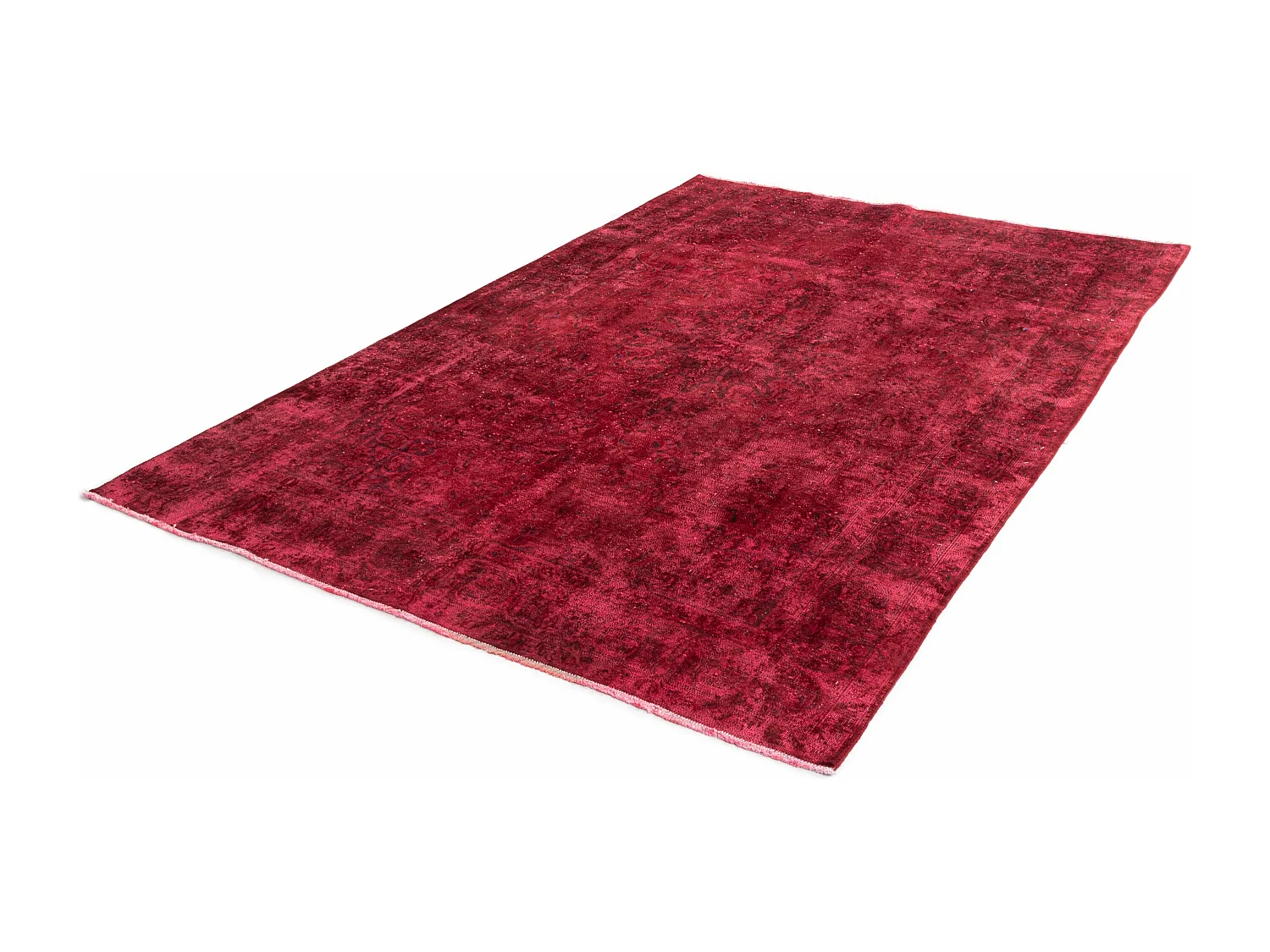 Wollteppich 192x287 Rot Vintage Royal