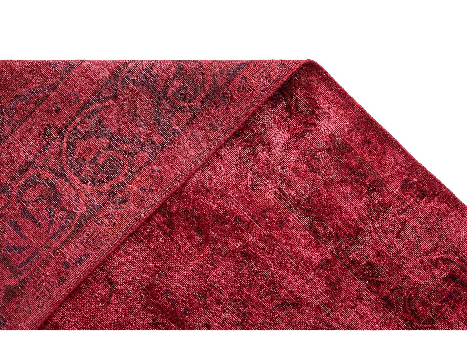 Wollteppich 192x287 Rot Vintage Royal