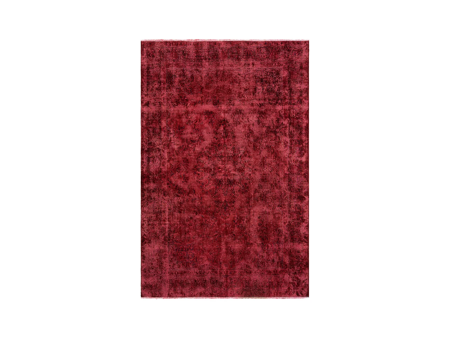 Tapis de laine 192x287 rouge Vintage Royal