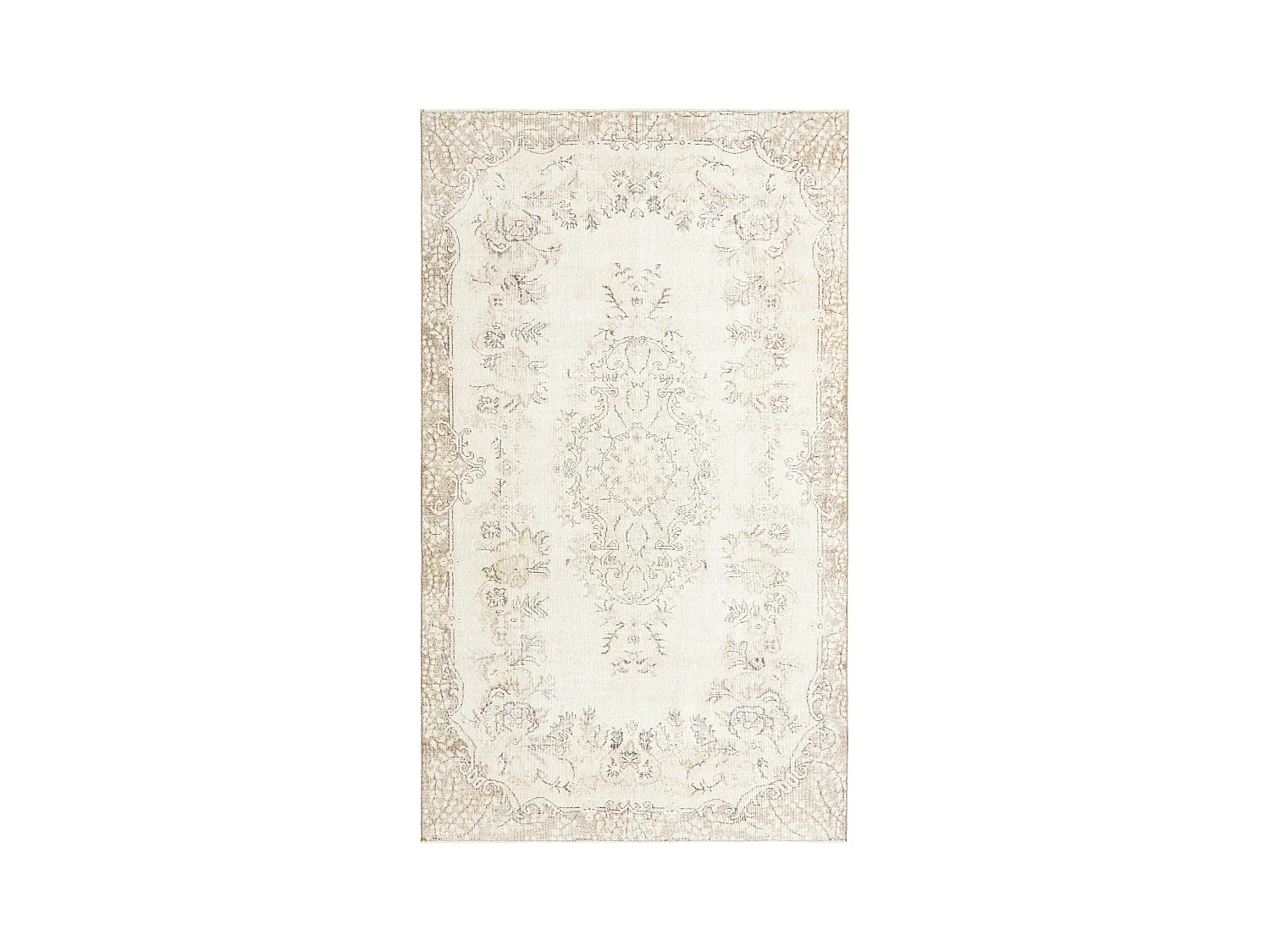 Wollteppich 175x297 Beige Ultra Vintage