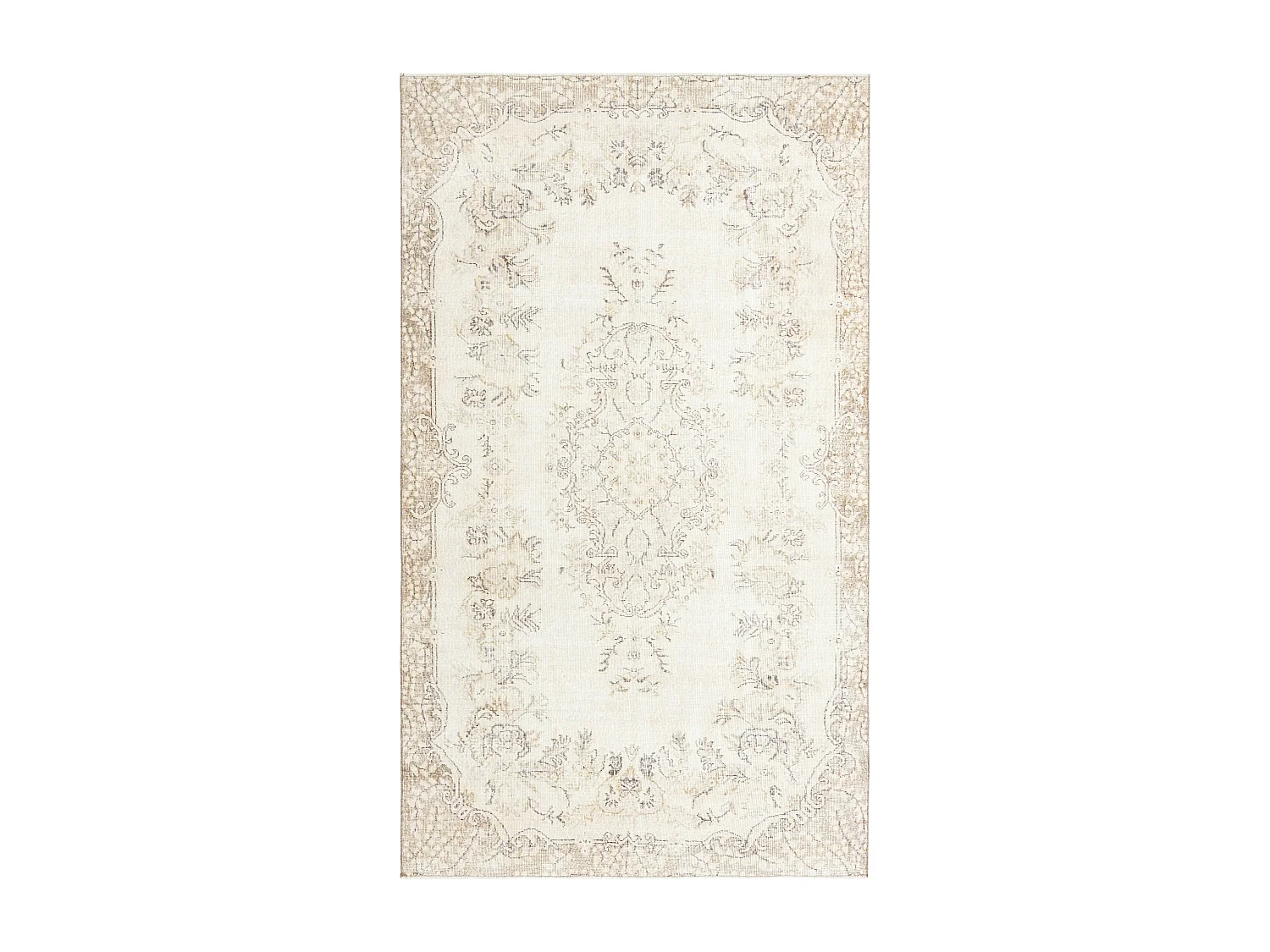 Tapis de laine 175x297 beige Ultra Vintage