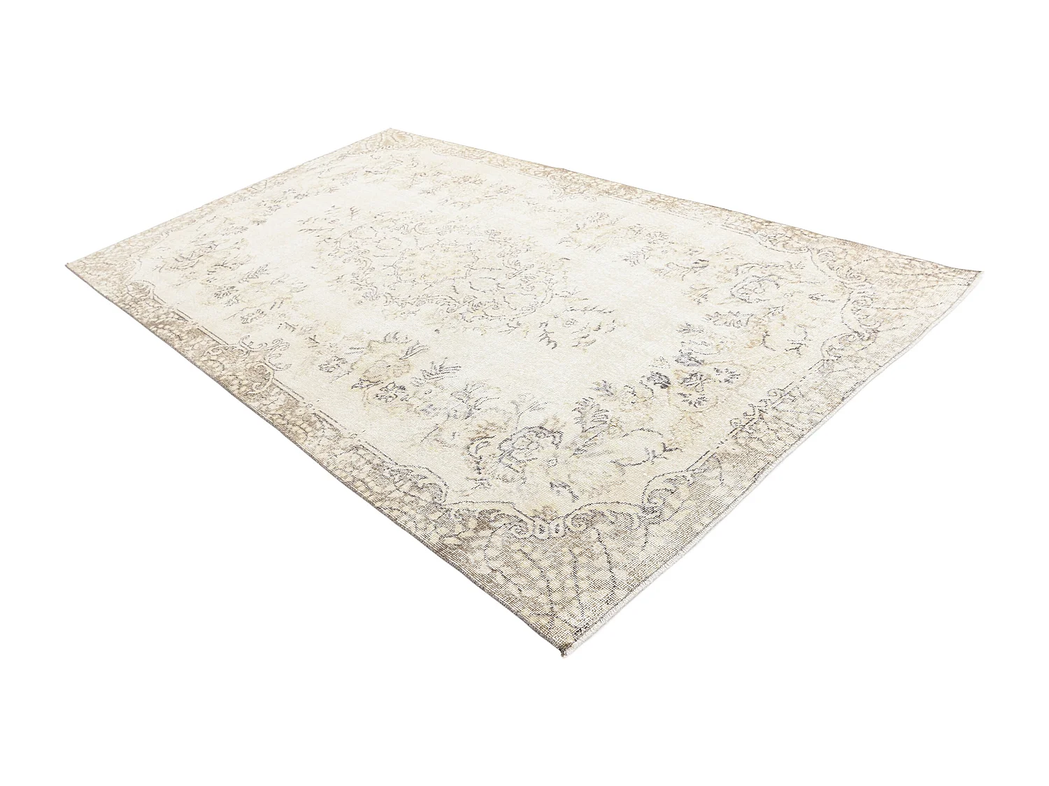 Tapis de laine 175x297 beige Ultra Vintage