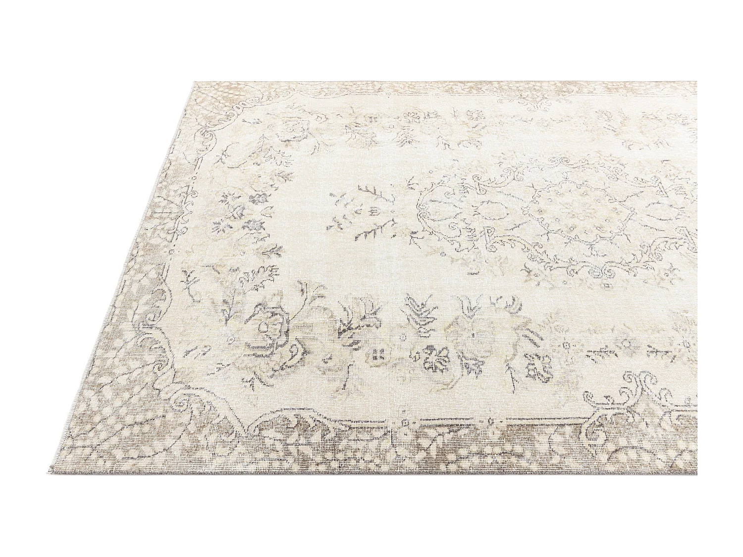 Tapis de laine 175x297 beige Ultra Vintage