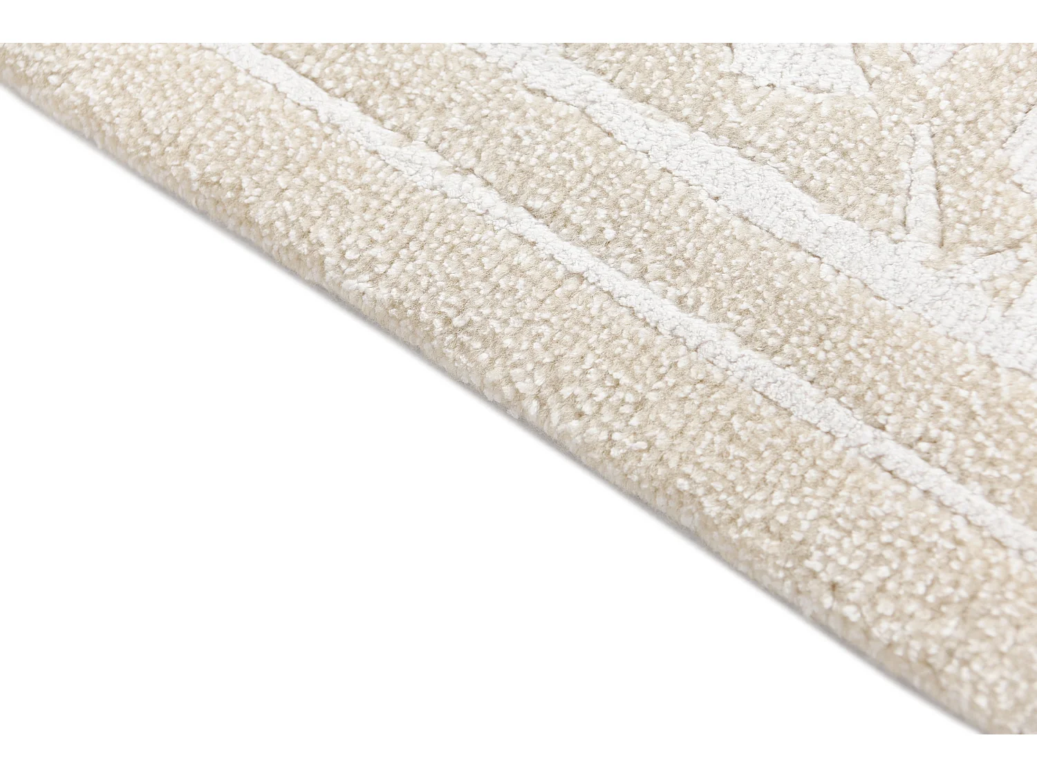 Tapis de laine 127x183 beige Darya