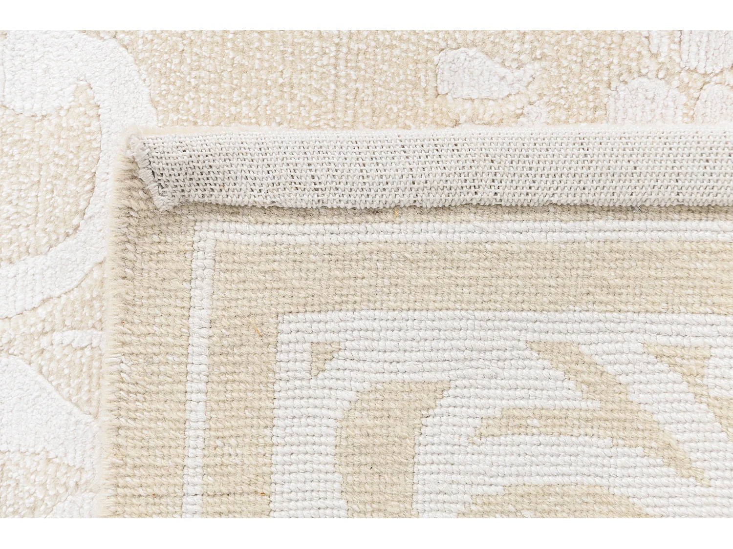 Tapis de laine 127x183 beige Darya