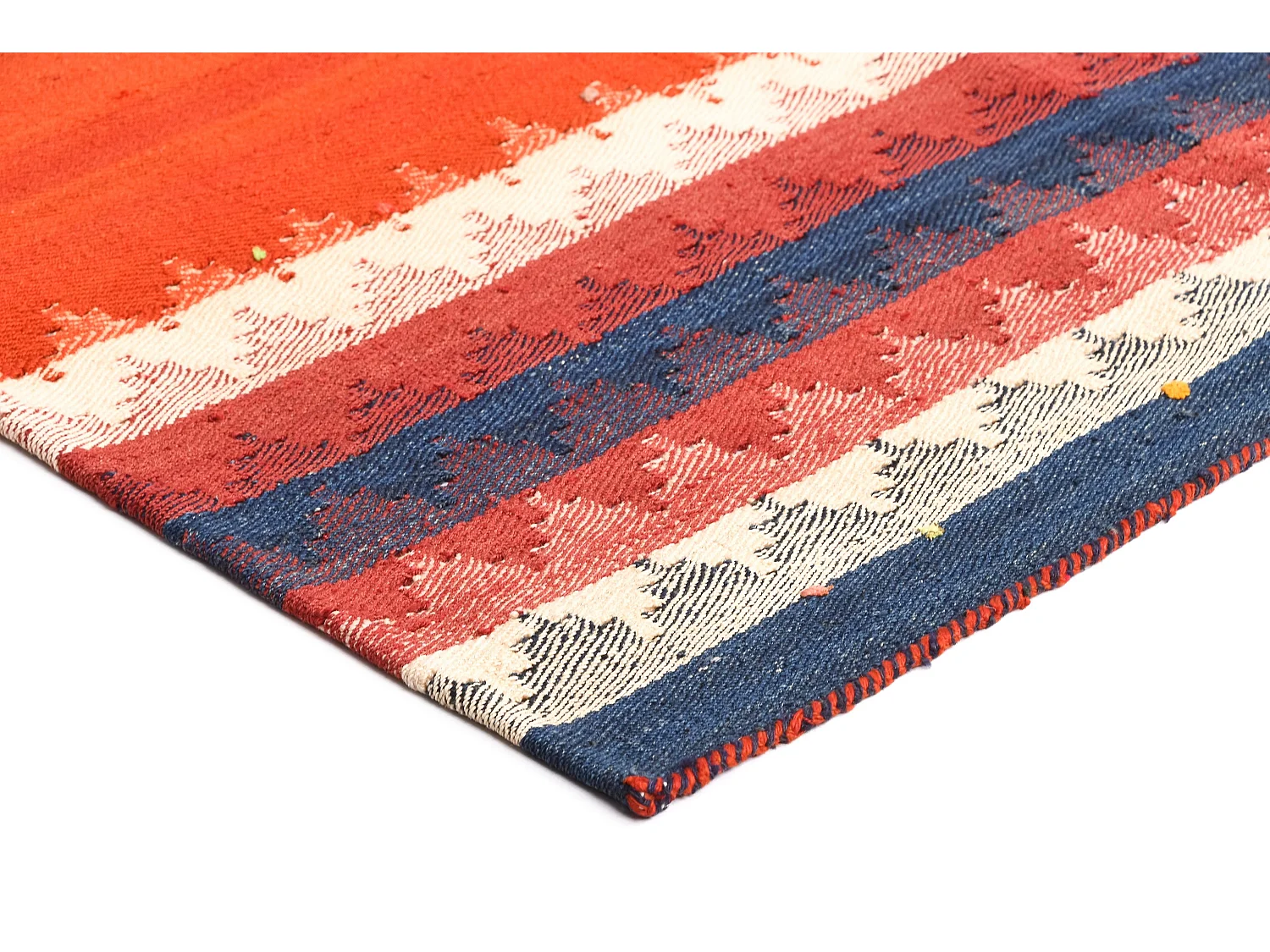 Wollteppich 148x351 Rot Jajim