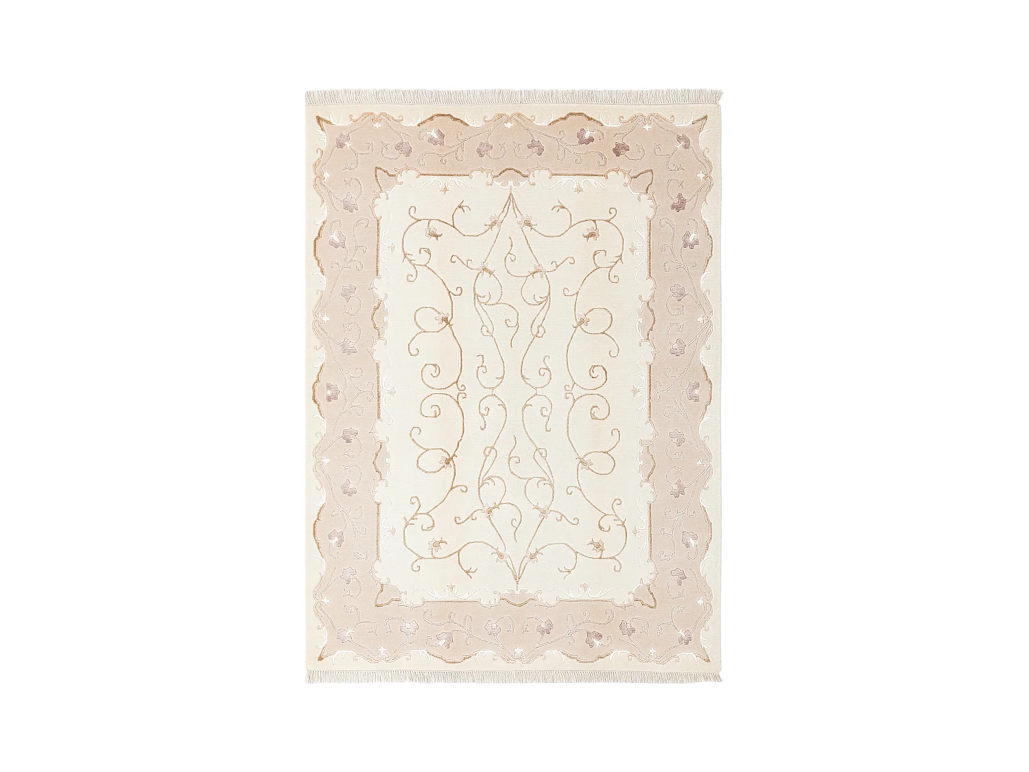 Tappeto in lana 150x206 beige Darya