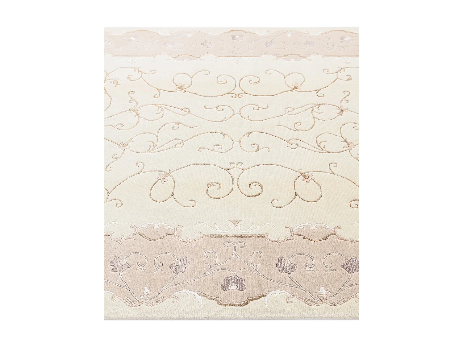 Tapis de laine 150x206 beige Darya