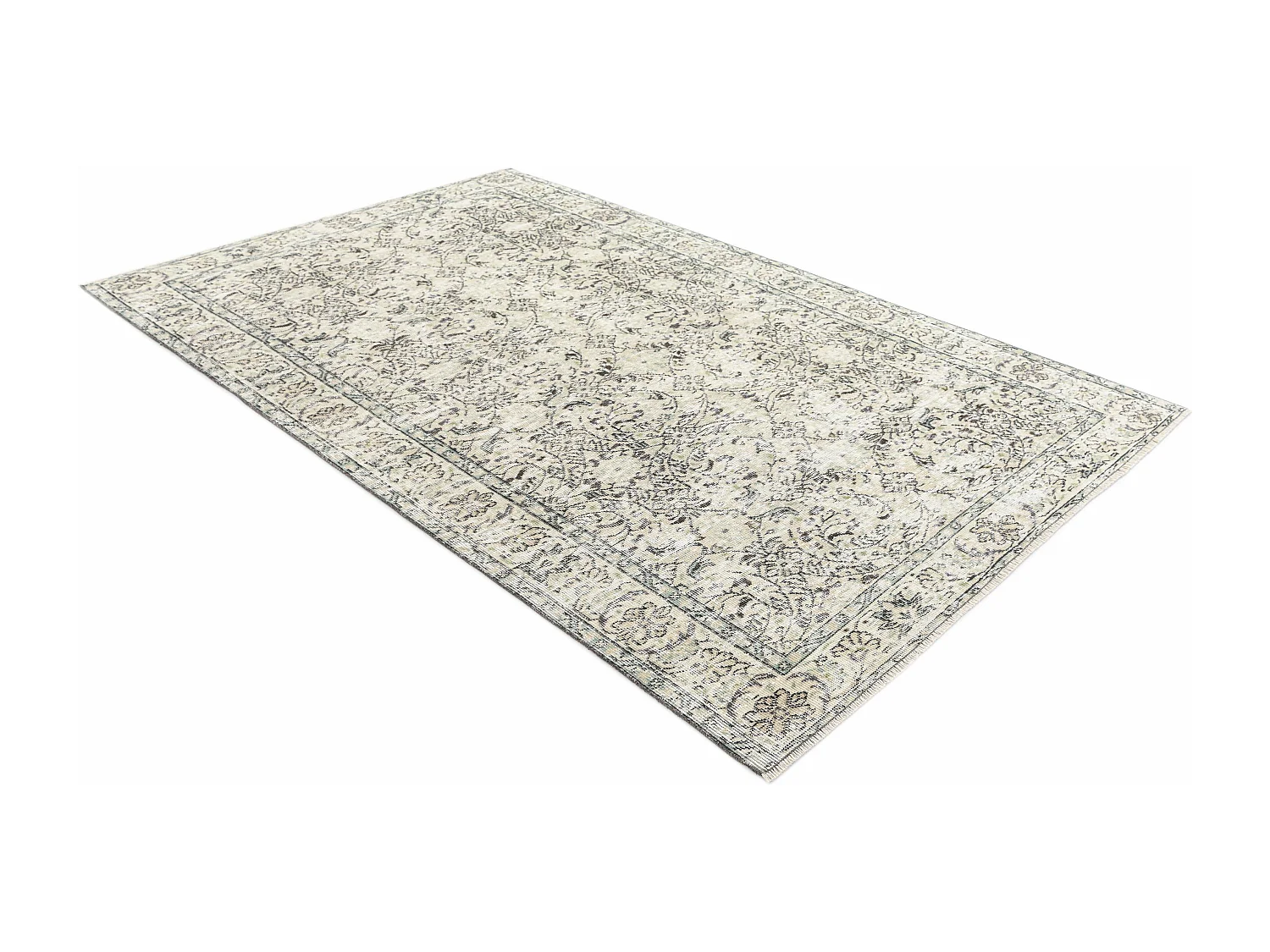 Tappeto in lana 152x254 beige Ultra Vintage