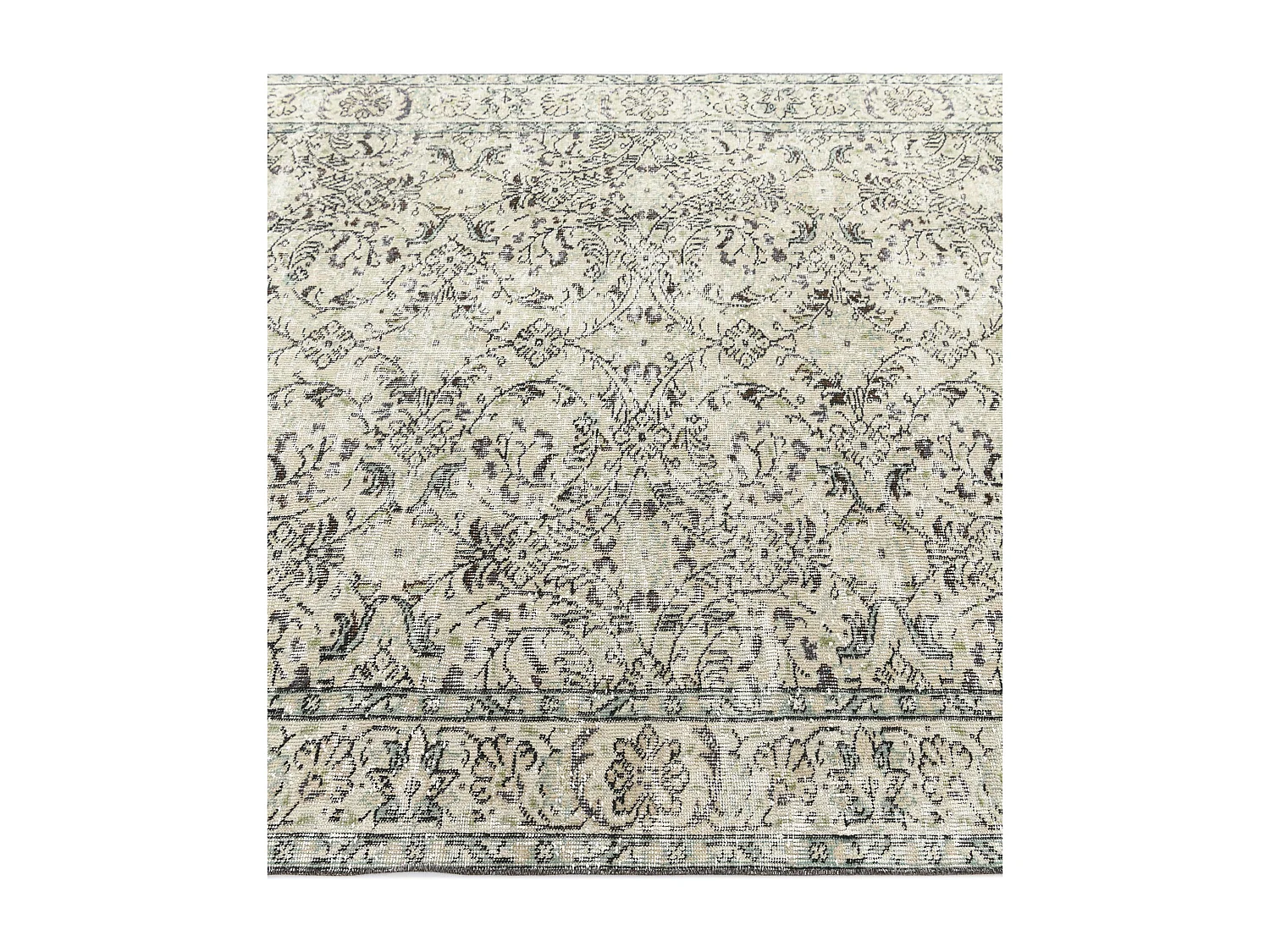 Tappeto in lana 152x254 beige Ultra Vintage