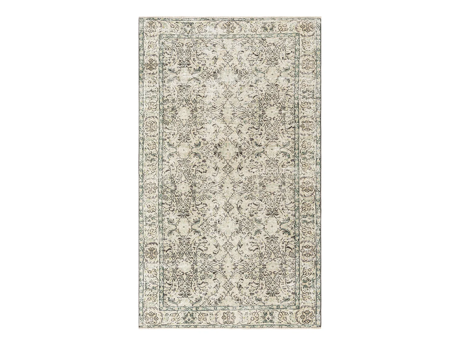 Tapis de laine 152x254 beige Ultra Vintage