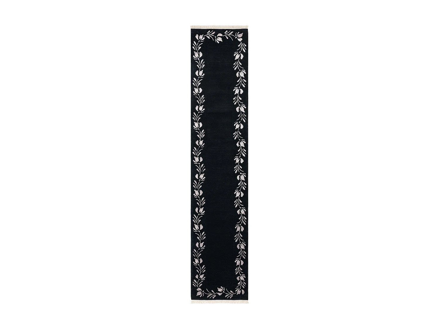 Loper-Woltapijt 404x81 Zwart Darya