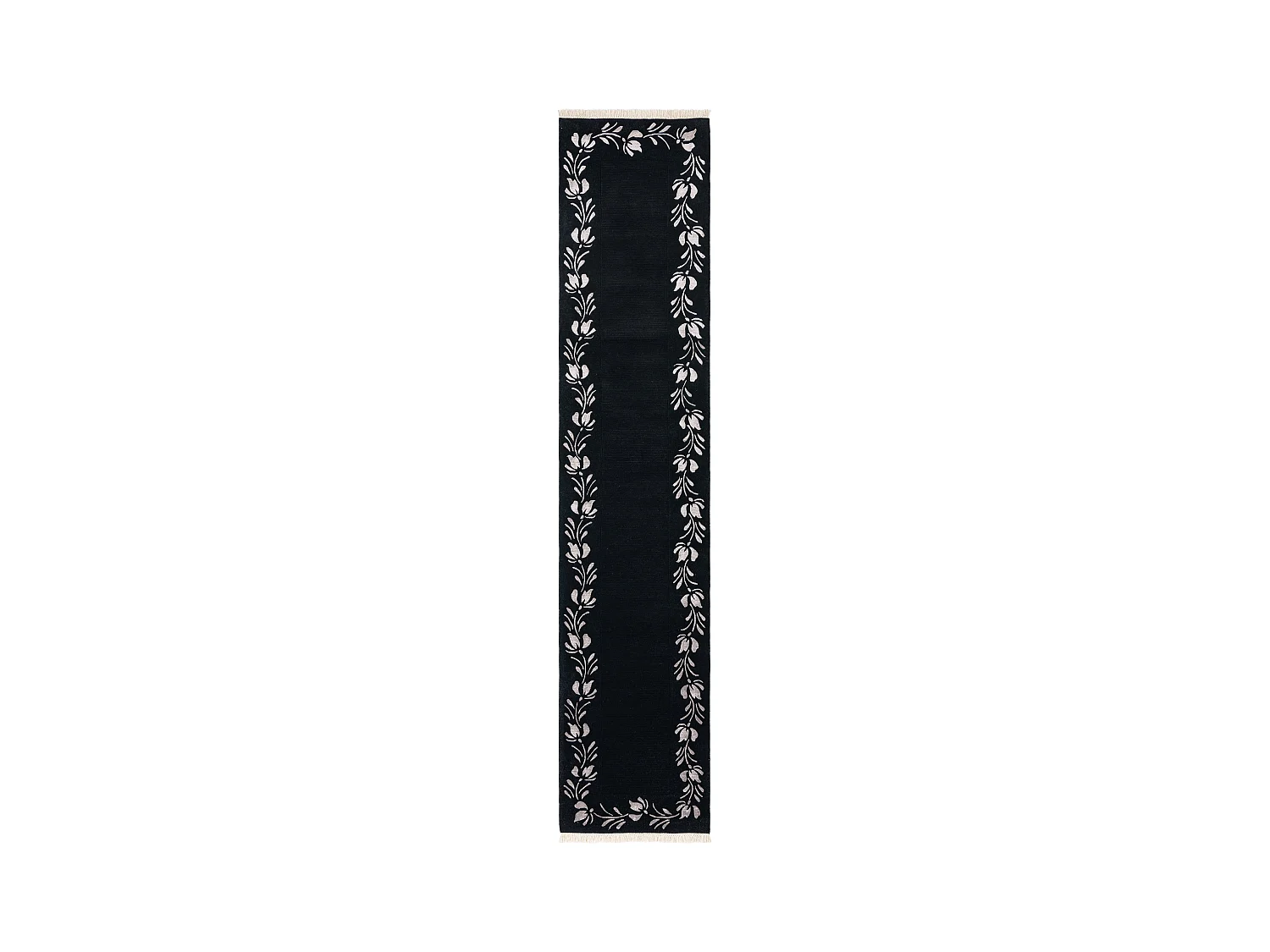 Loper-Woltapijt 404x81 Zwart Darya