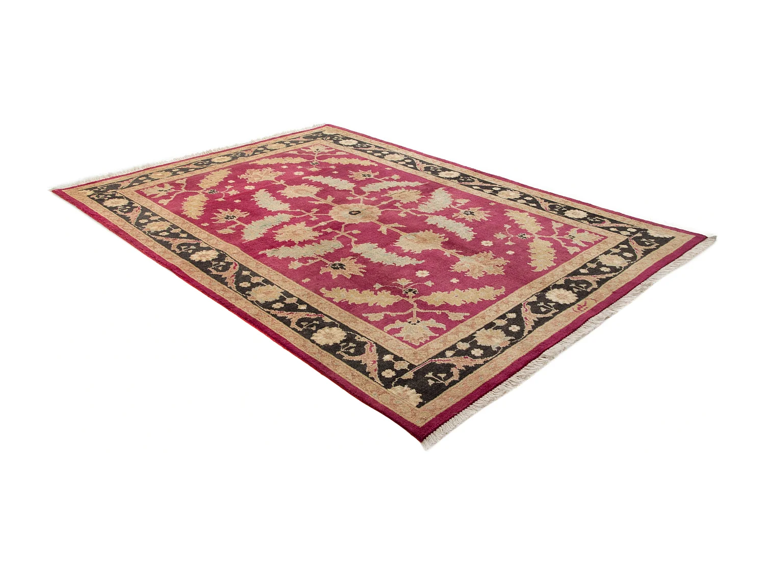 Tapis de laine 160x221 rouge Ziegler
