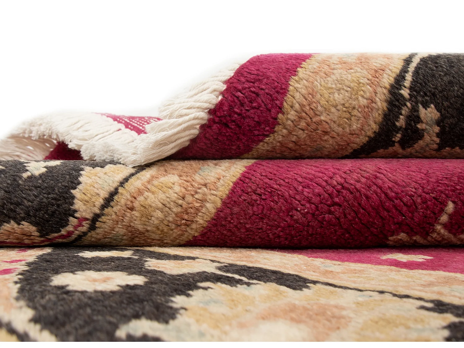 Tapis de laine 160x221 rouge Ziegler