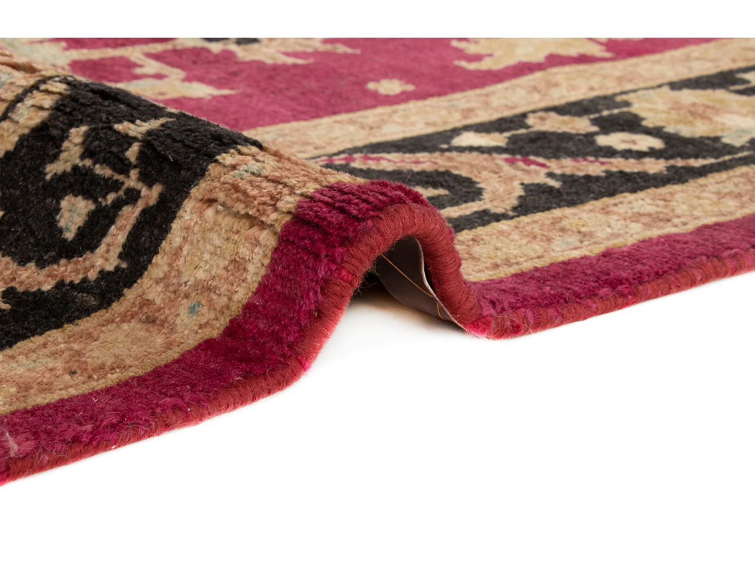 Tapis de laine 160x221 rouge Ziegler