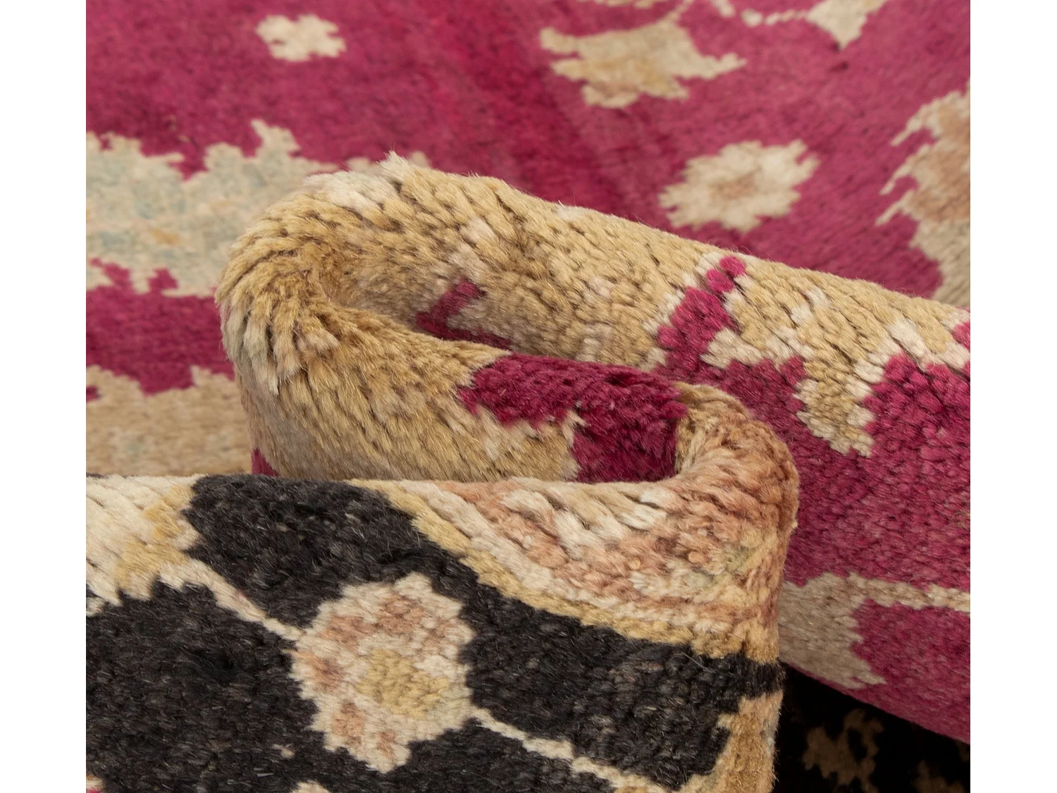 Tapis de laine 160x221 rouge Ziegler