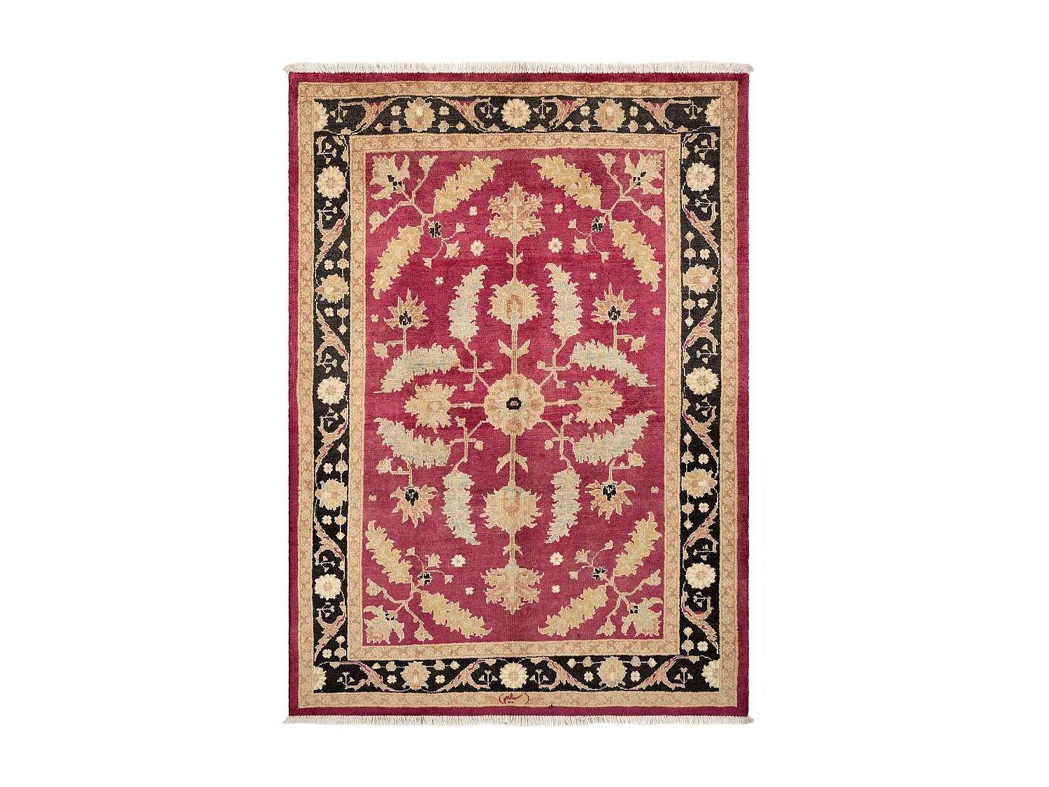 Tapis de laine 160x221 rouge Ziegler