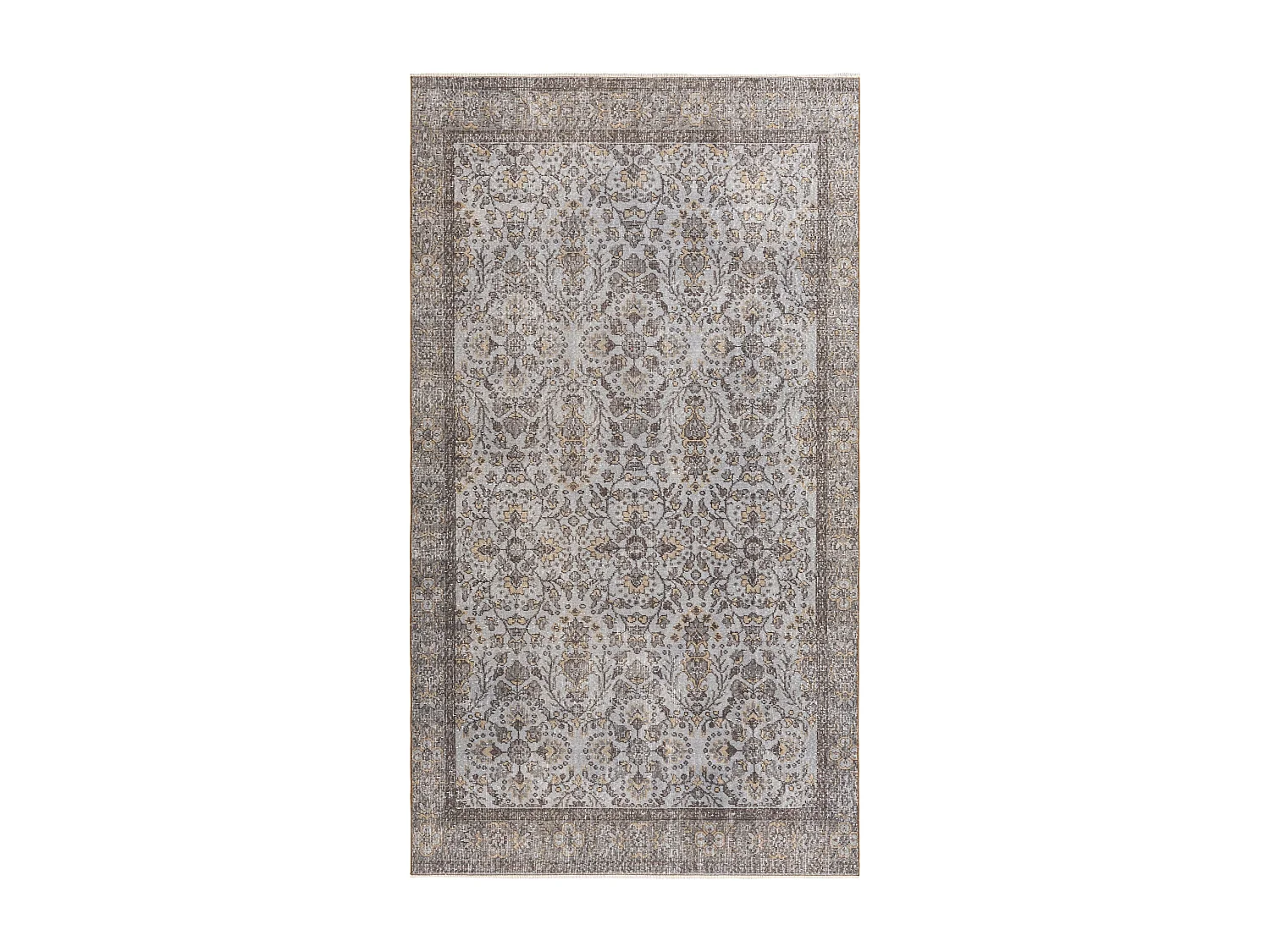 Tapis de laine 170x302 gris Ultra Vintage