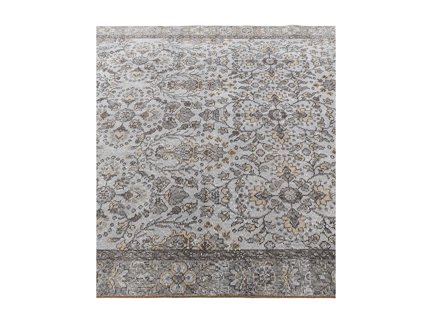 Tapis de laine 170x302 gris Ultra Vintage