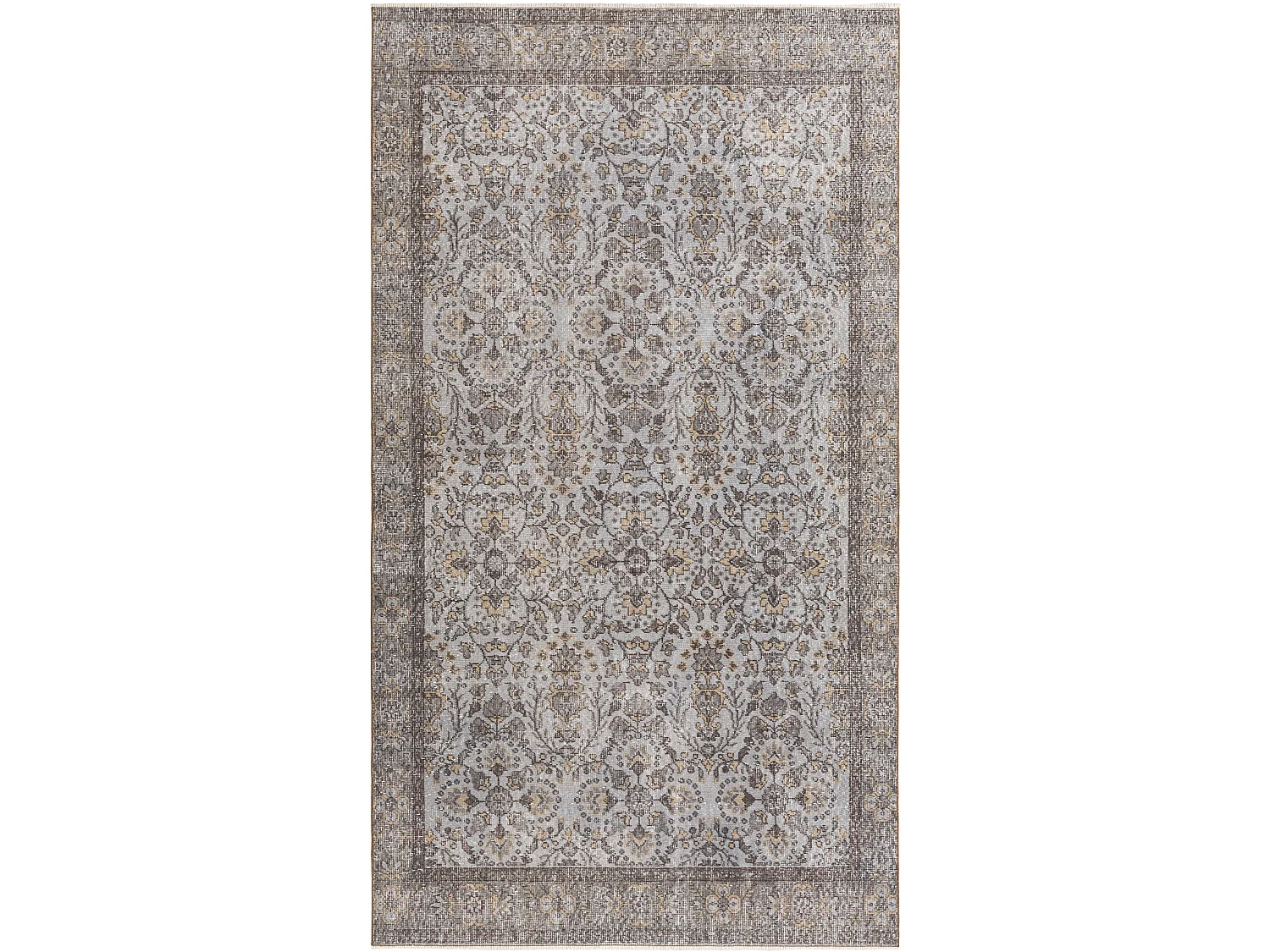 Tapis de laine 170x302 gris Ultra Vintage