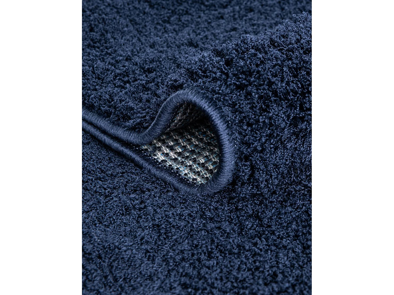 Tappeto shaggy  62x120 blu notte Luzern