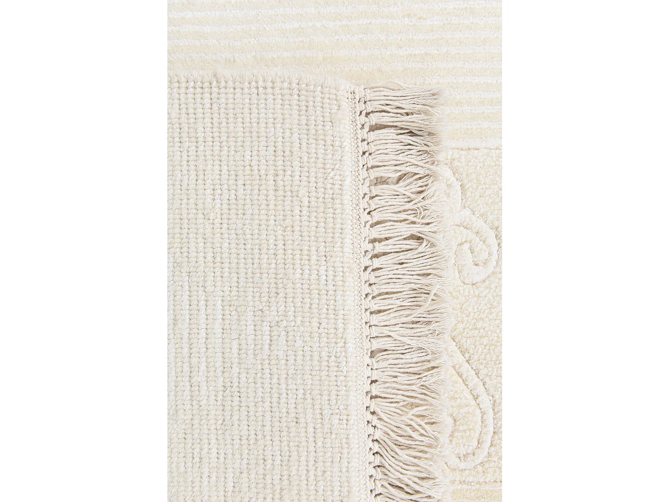 Tapis de laine 150x211 beige Darya