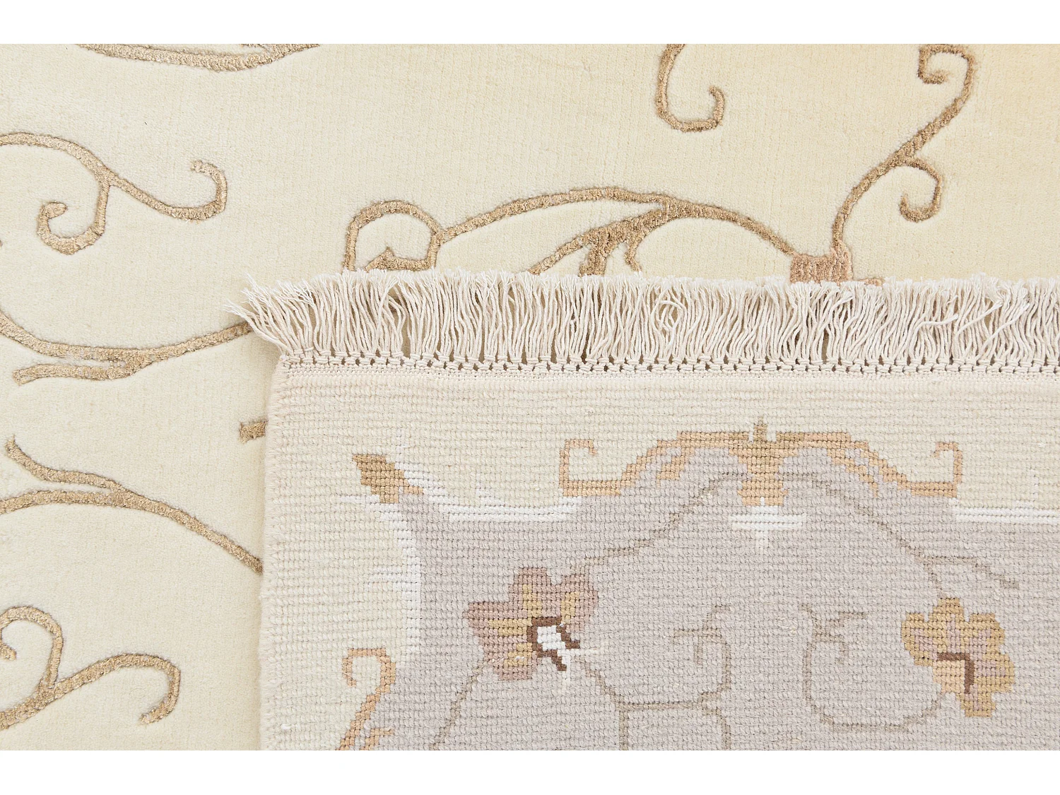 Tappeto in lana 175x241 beige Darya