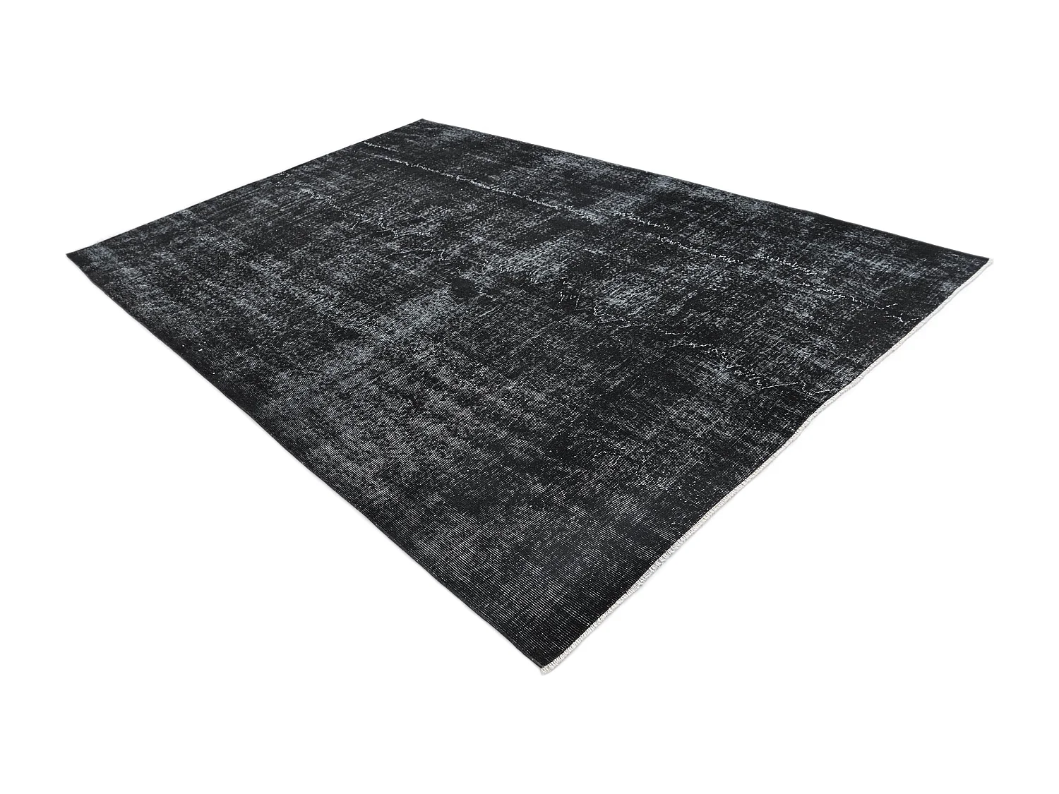 Tapis de laine 201x300 noir Ultra Vintage