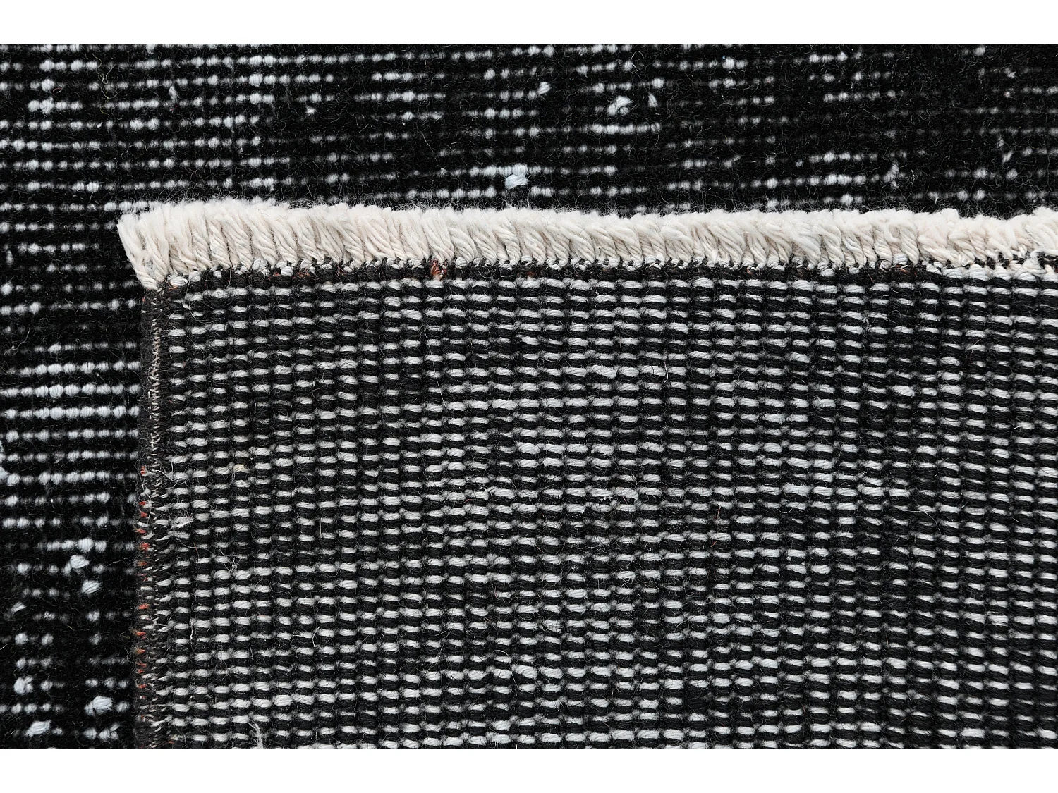 Tapis de laine 201x300 noir Ultra Vintage