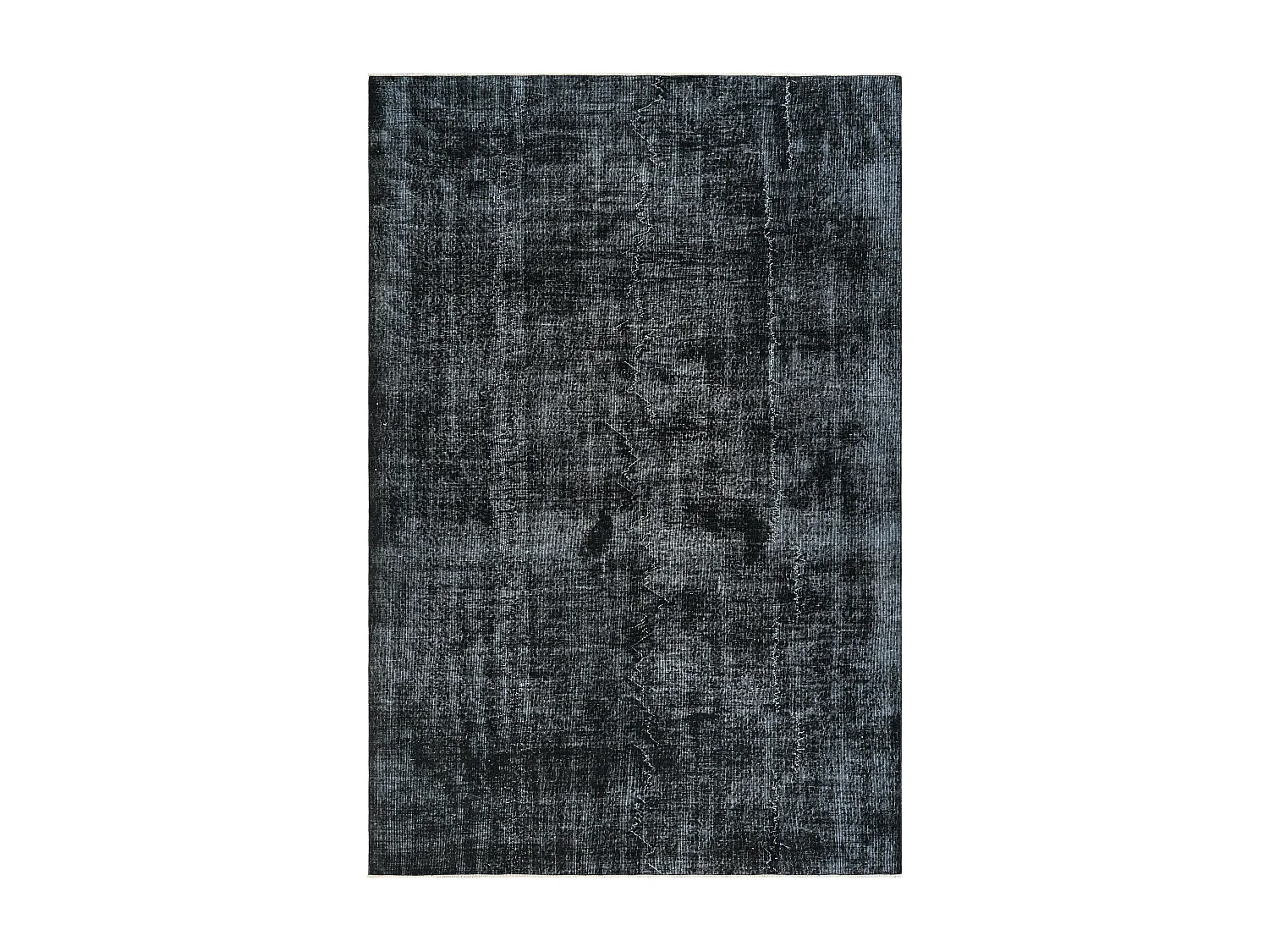 Tapis de laine 201x300 noir Ultra Vintage