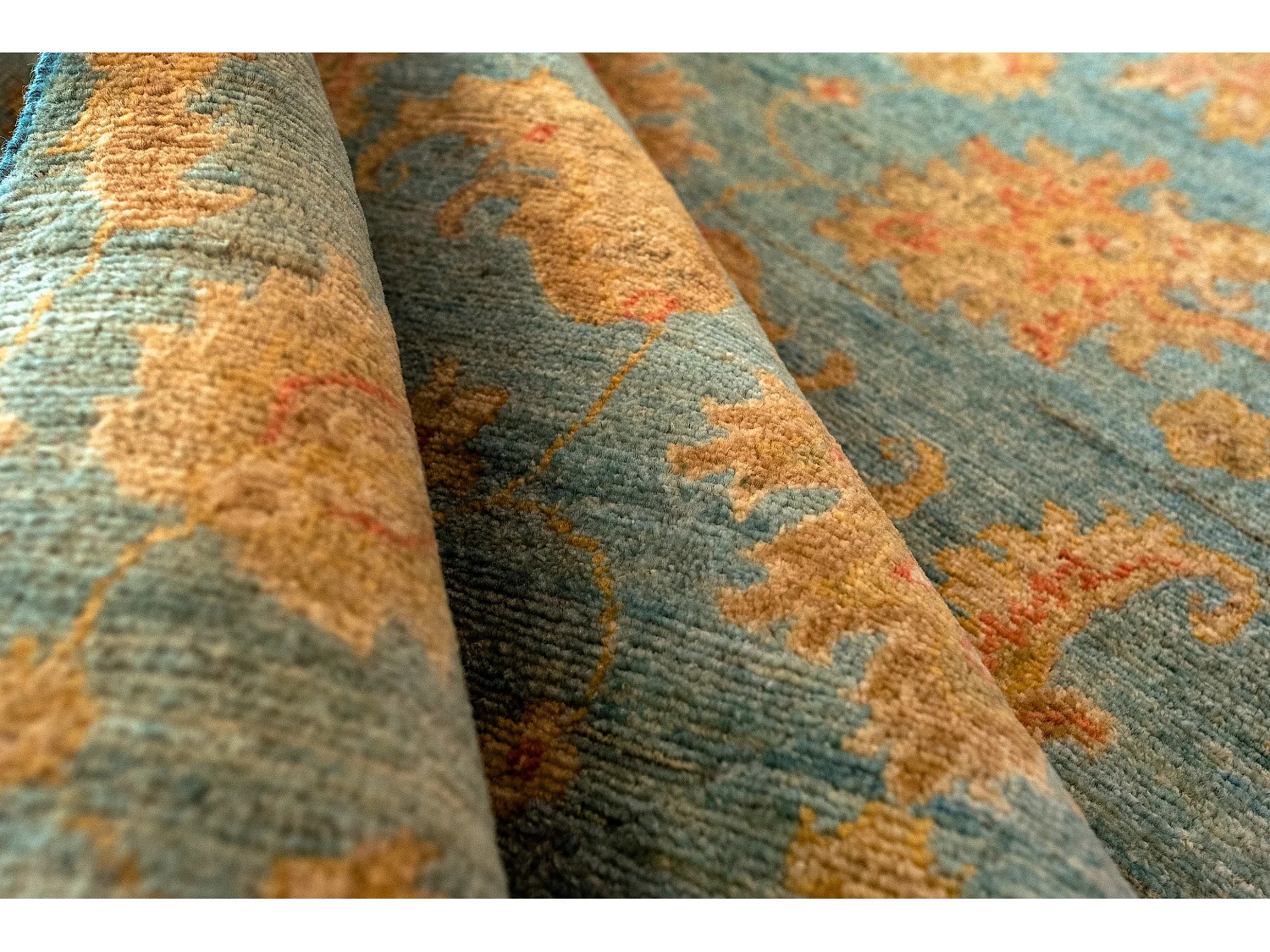 Woltapijt 152x95 Blauw Ziegler