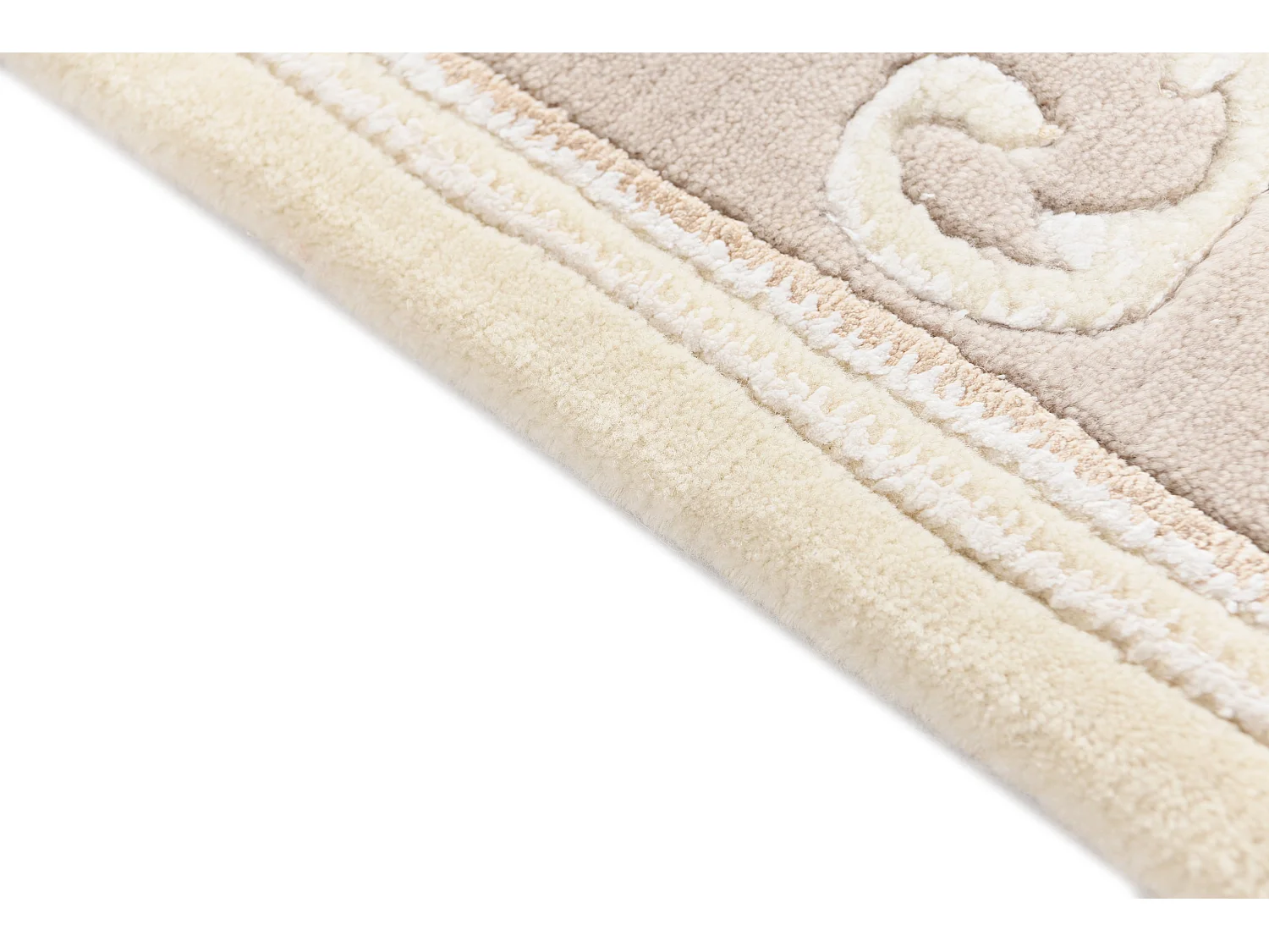 Tapis de laine 122x183 beige Darya