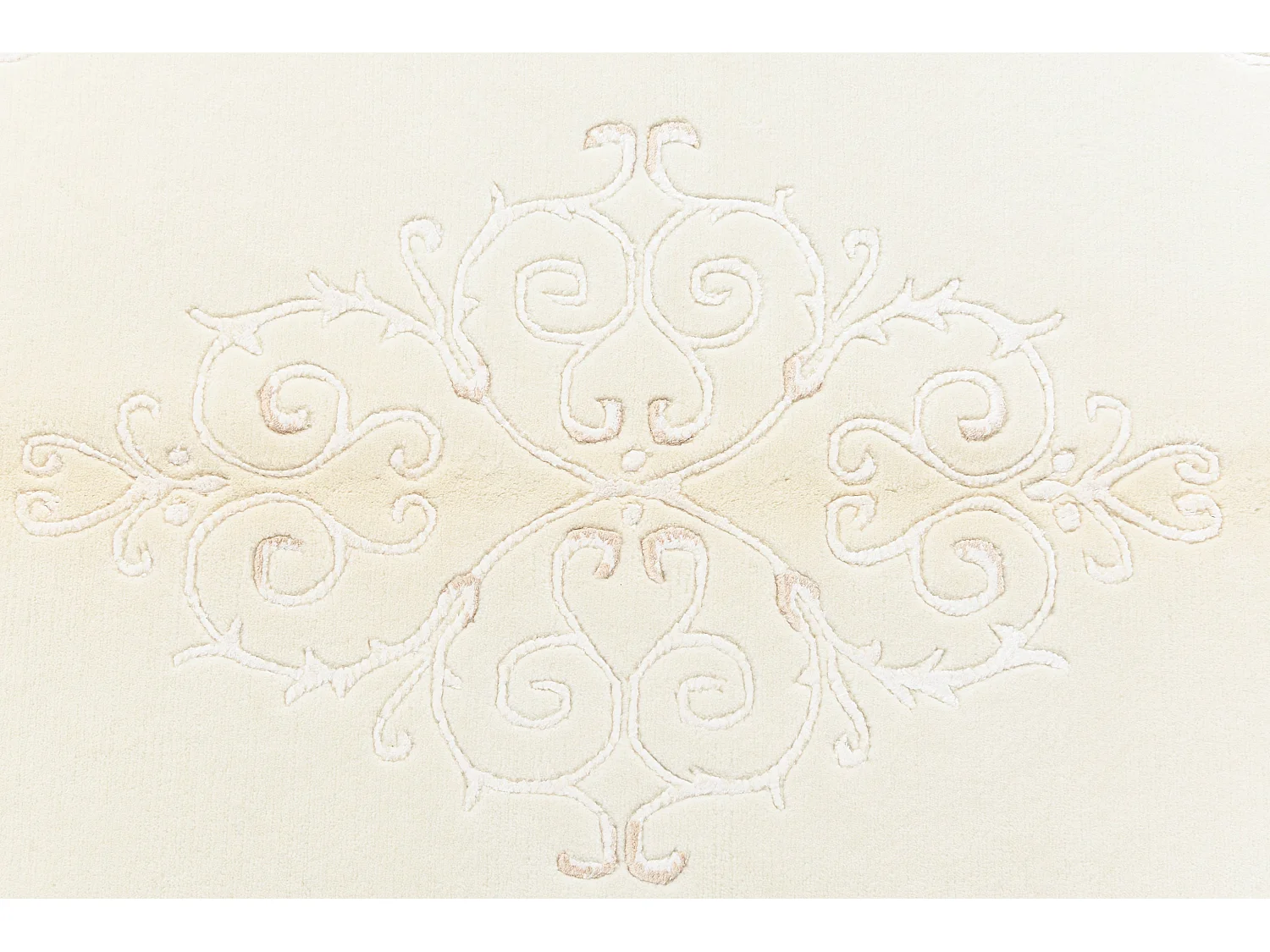 Tapis de laine 122x183 beige Darya