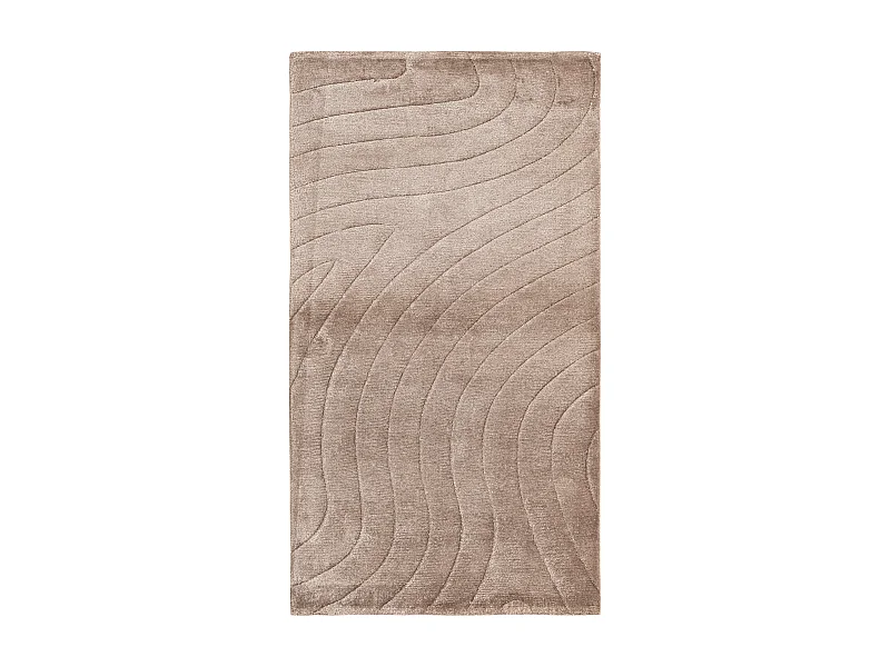 Tapis de laine 81x150 brun Darya