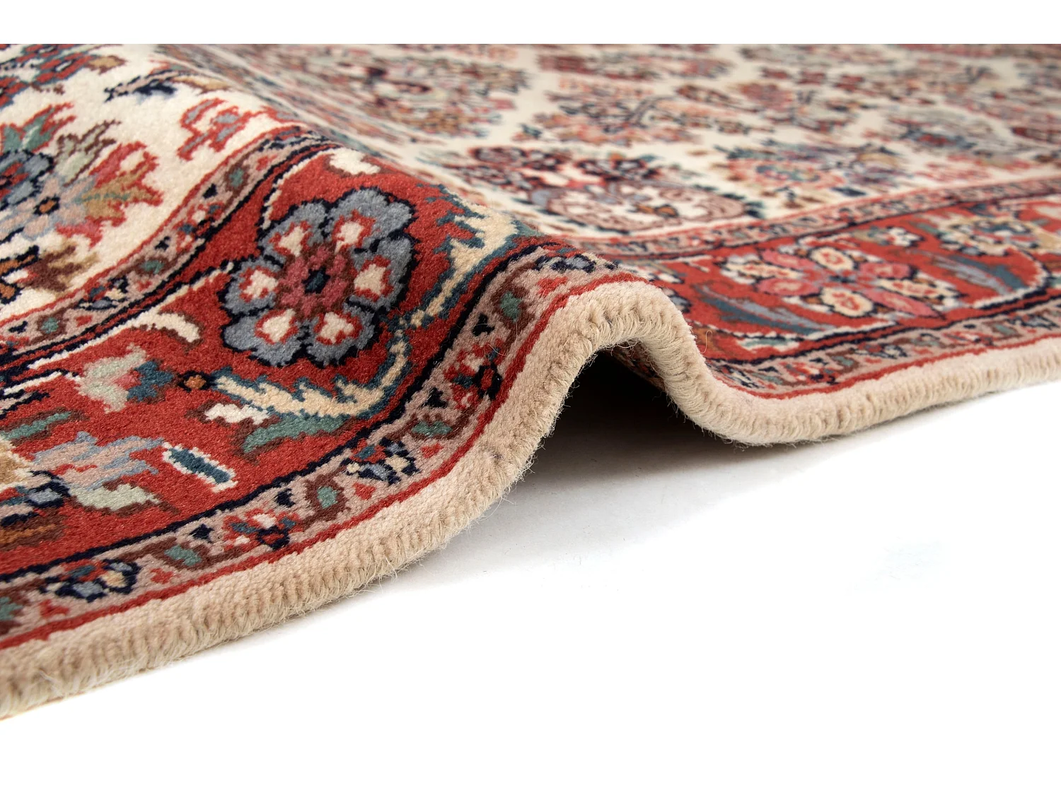Tapis de laine 90x155 rouge Tabriz