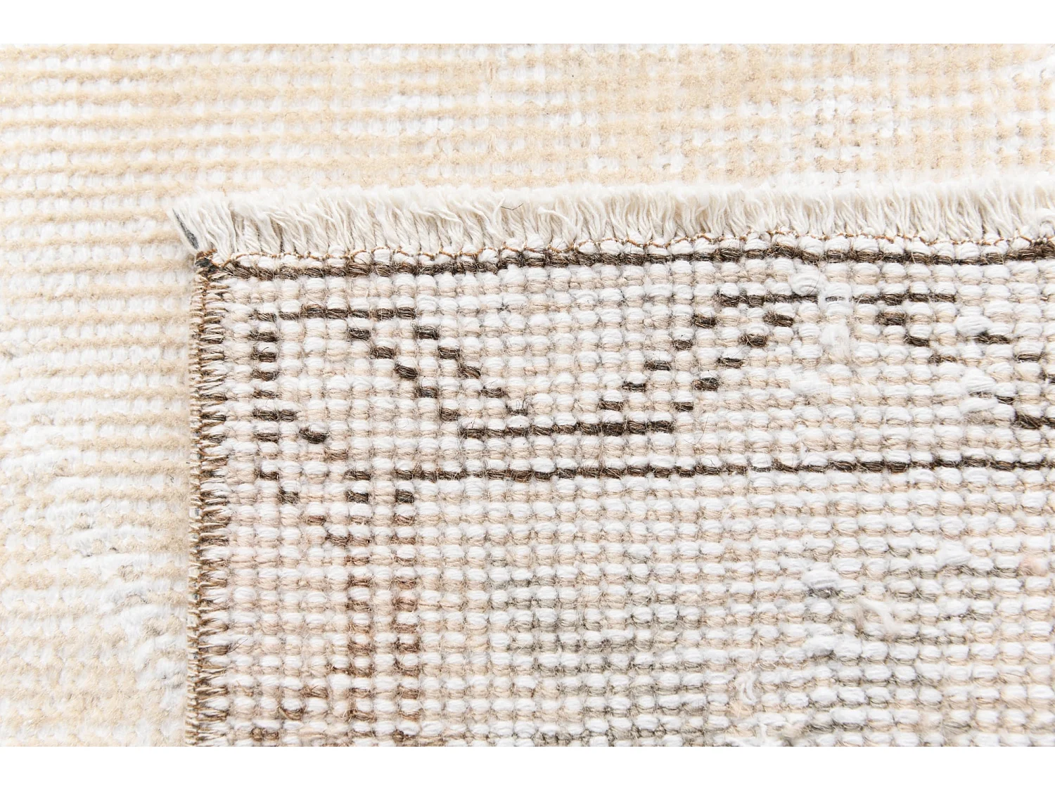 Tappeto in lana 137x244 beige Ultra Vintage