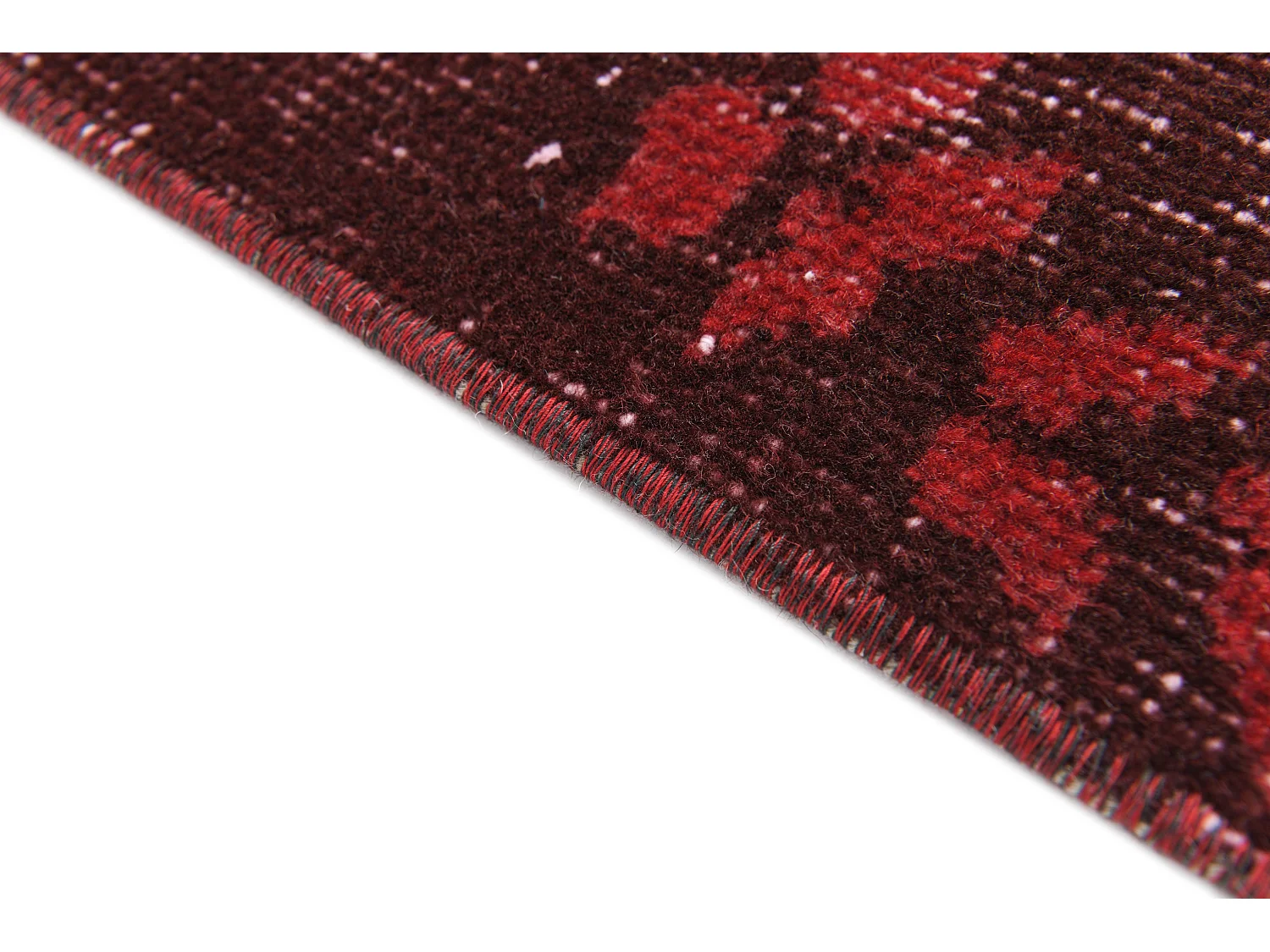 Tapis de laine 165x287 rouge Ultra Vintage