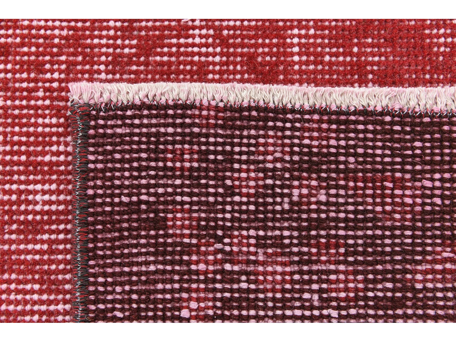 Tapis de laine 165x287 rouge Ultra Vintage