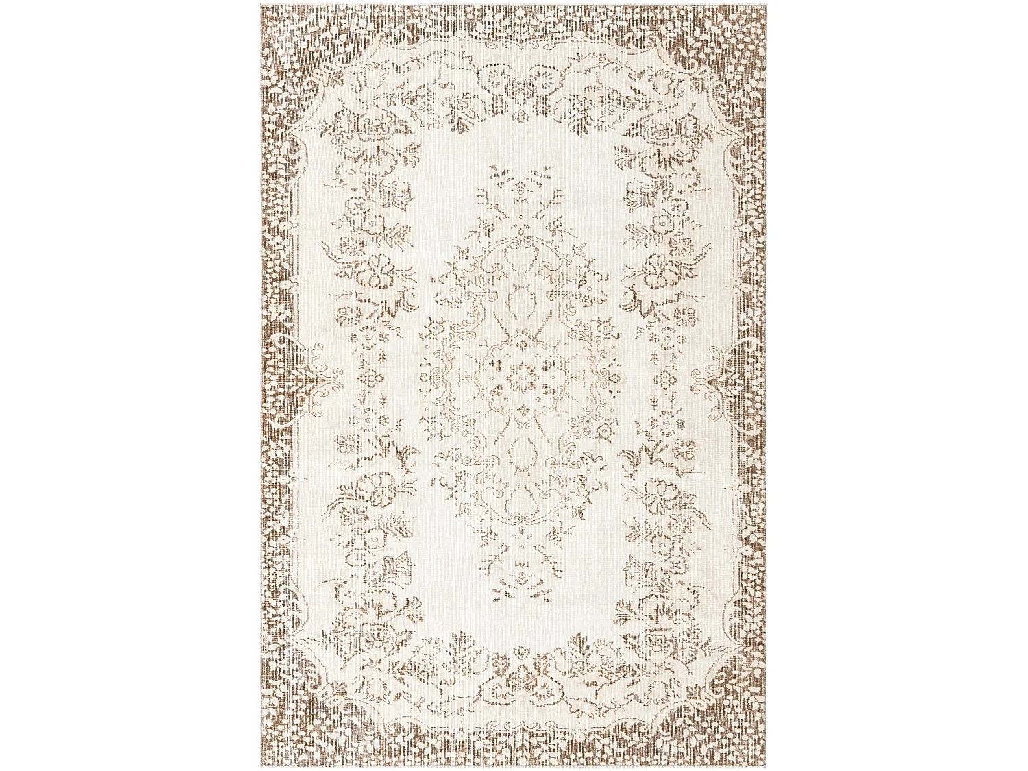 Tappeto in lana 163x246 beige Ultra Vintage