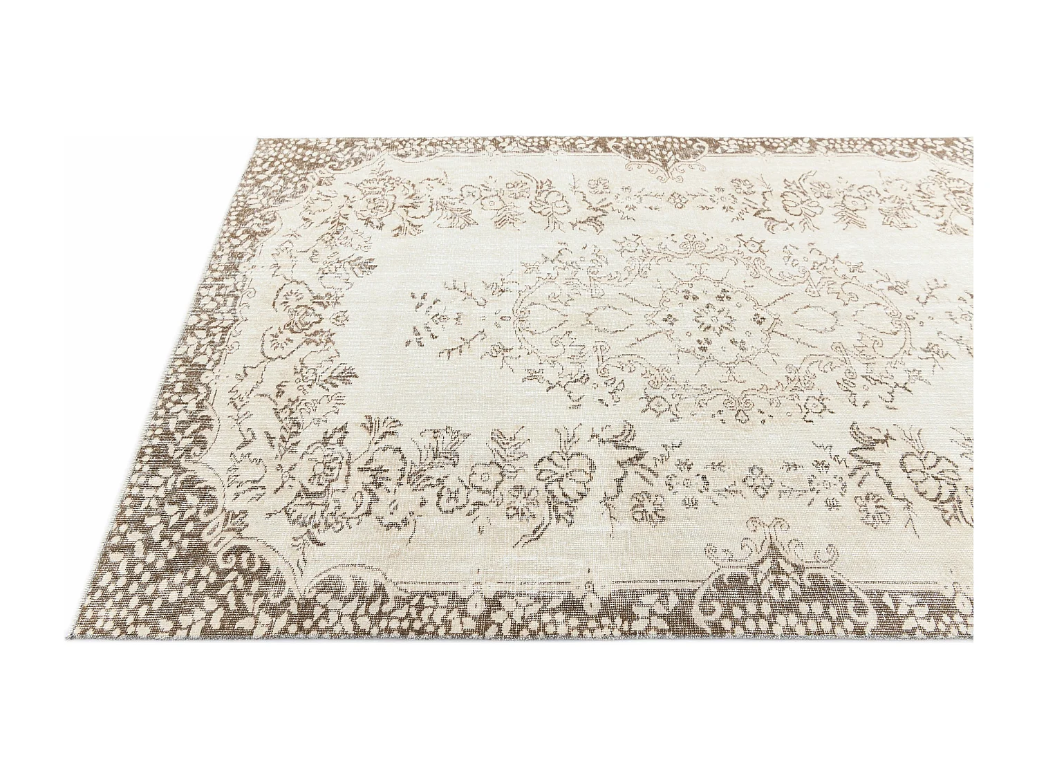 Tappeto in lana 163x246 beige Ultra Vintage