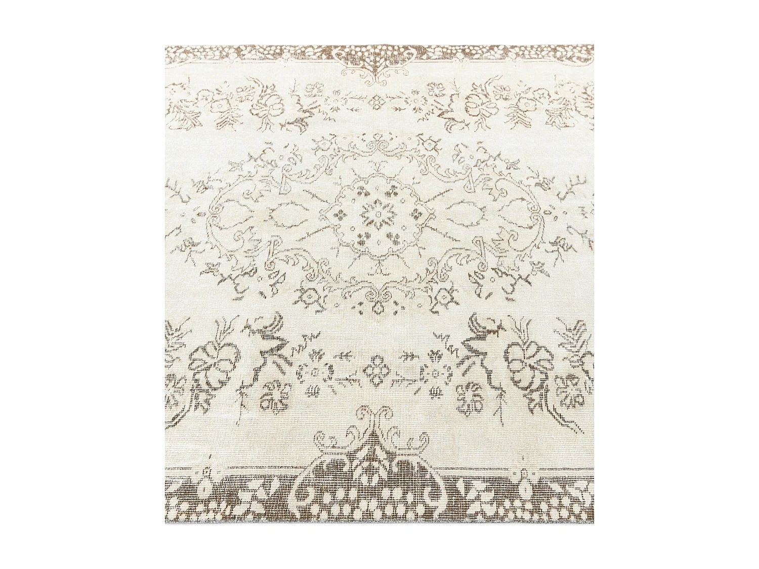 Tappeto in lana 163x246 beige Ultra Vintage