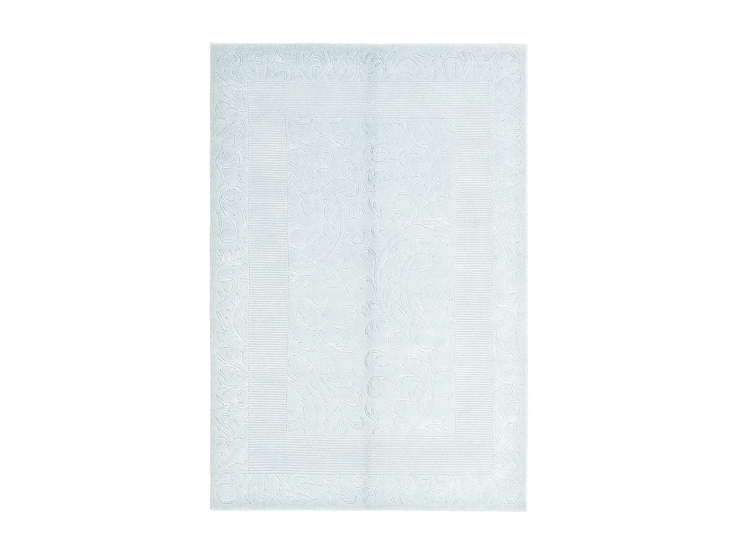 Wollteppich 130x191 Blau Darya